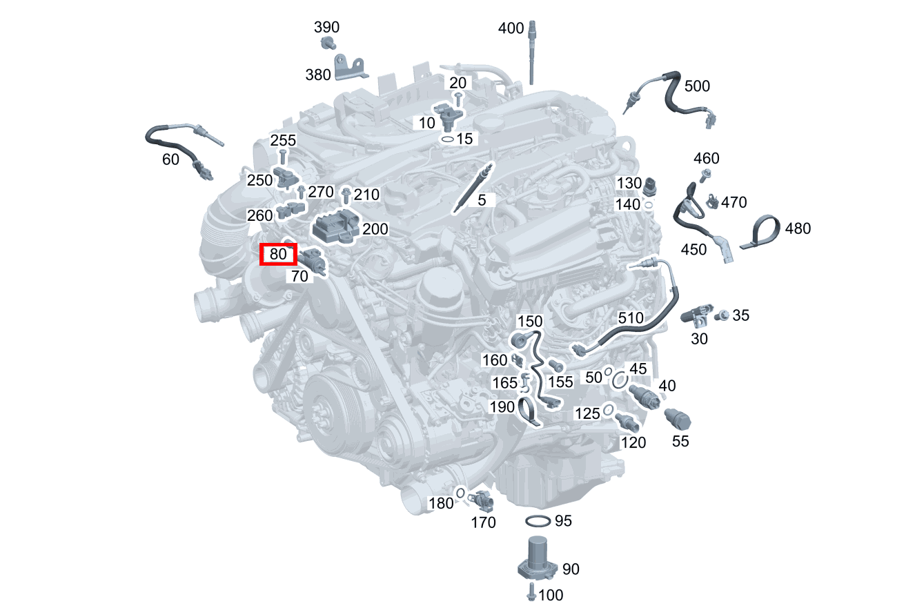 SIEBEINSATZ Wasserpumpe E300T BT H 212