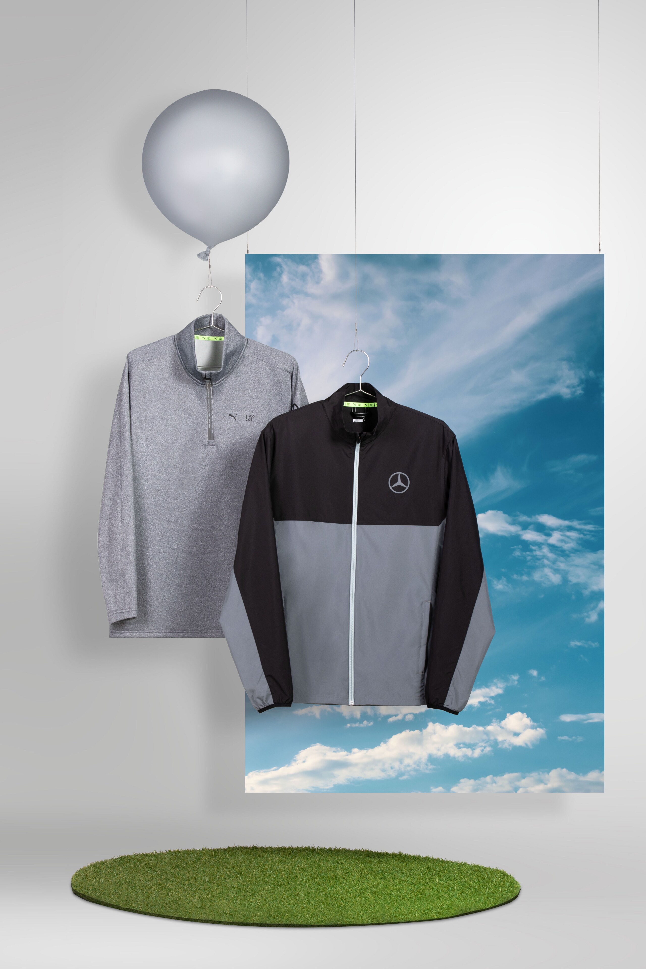 Mercedes-Benz - Men's golf sweater & Men's golf wind jacket Men's golf sweater & Men's golf wind jacket