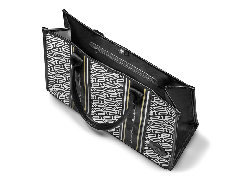 Shopper, schwarz/weiß, Baumwoll-Canvas Shopper, schwarz/weiß, Baumwoll-Canvas