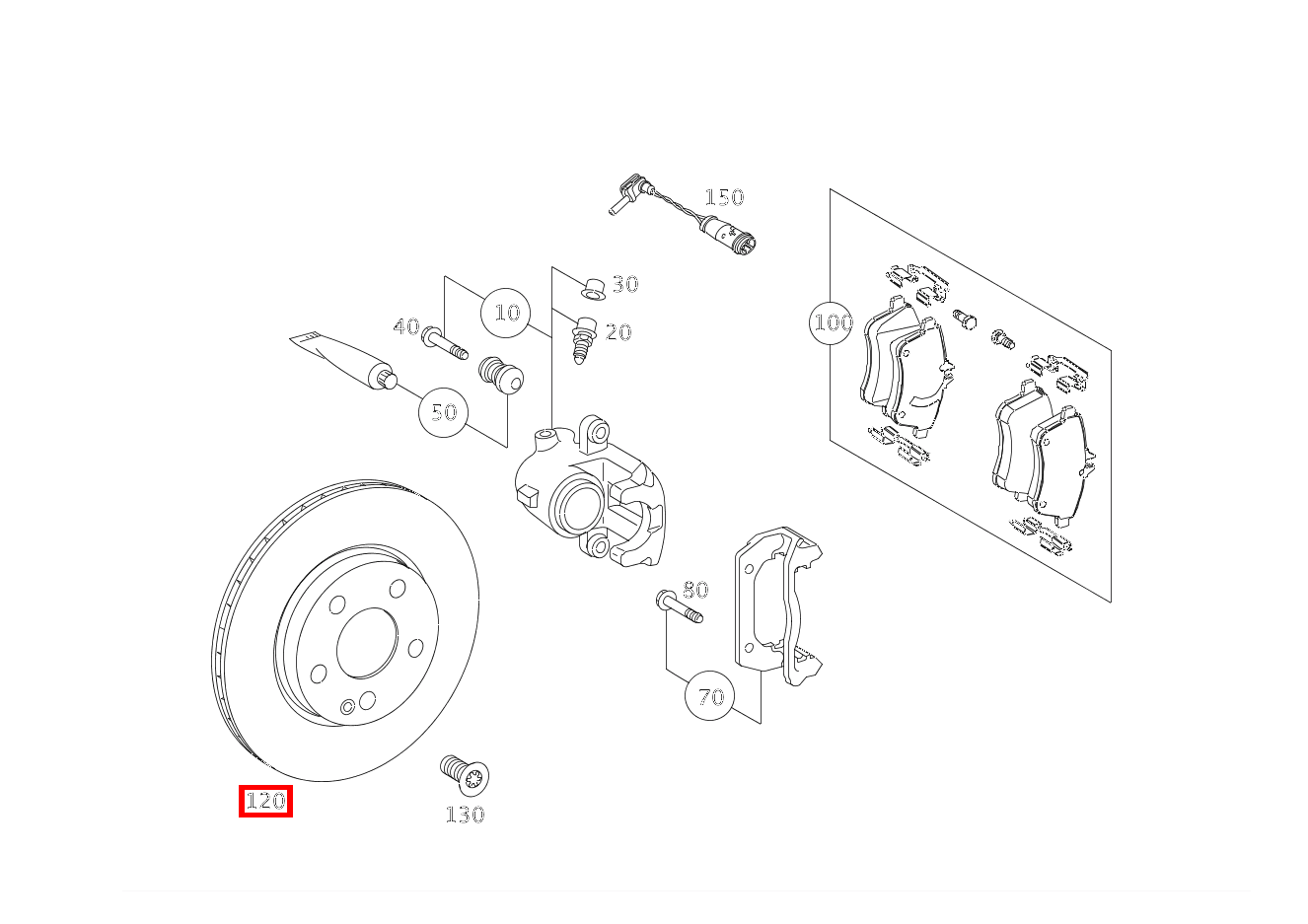 Bremsscheibe belüftet LINKS UND RECHTS B 180 246 Bremsscheibe belüftet LINKS UND RECHTS B 180 246