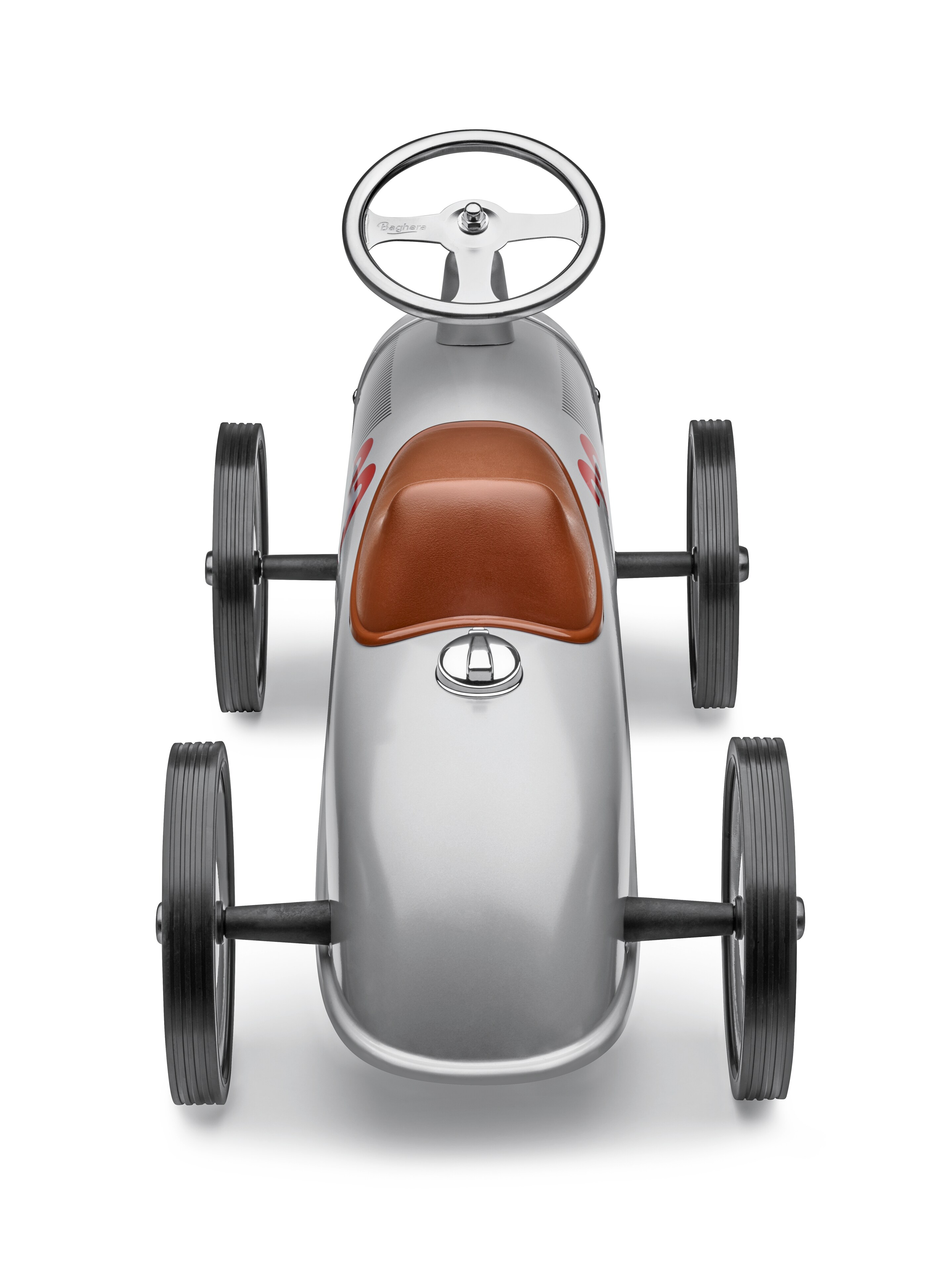 Mercedes-Benz - Kinderrutscher W 25 Rennwagen, silberfarben