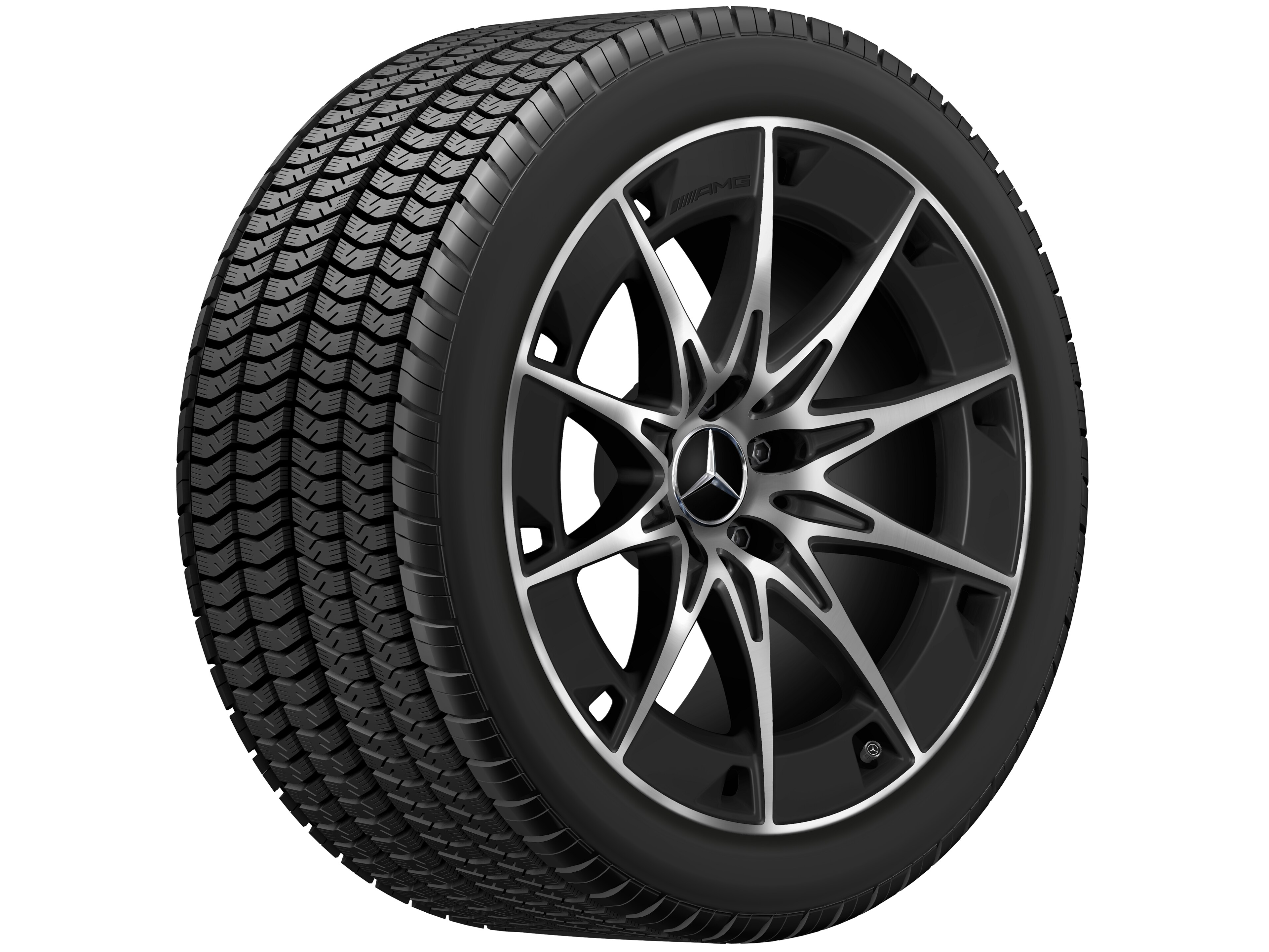 Mercedes-Benz - 19 Zoll Winterrad Vorderachse rechts für A236 CLE53 AMG, A236 CLE63 S e AMG, C236 CLE53 AMG, C236 CLE63 S e AMG