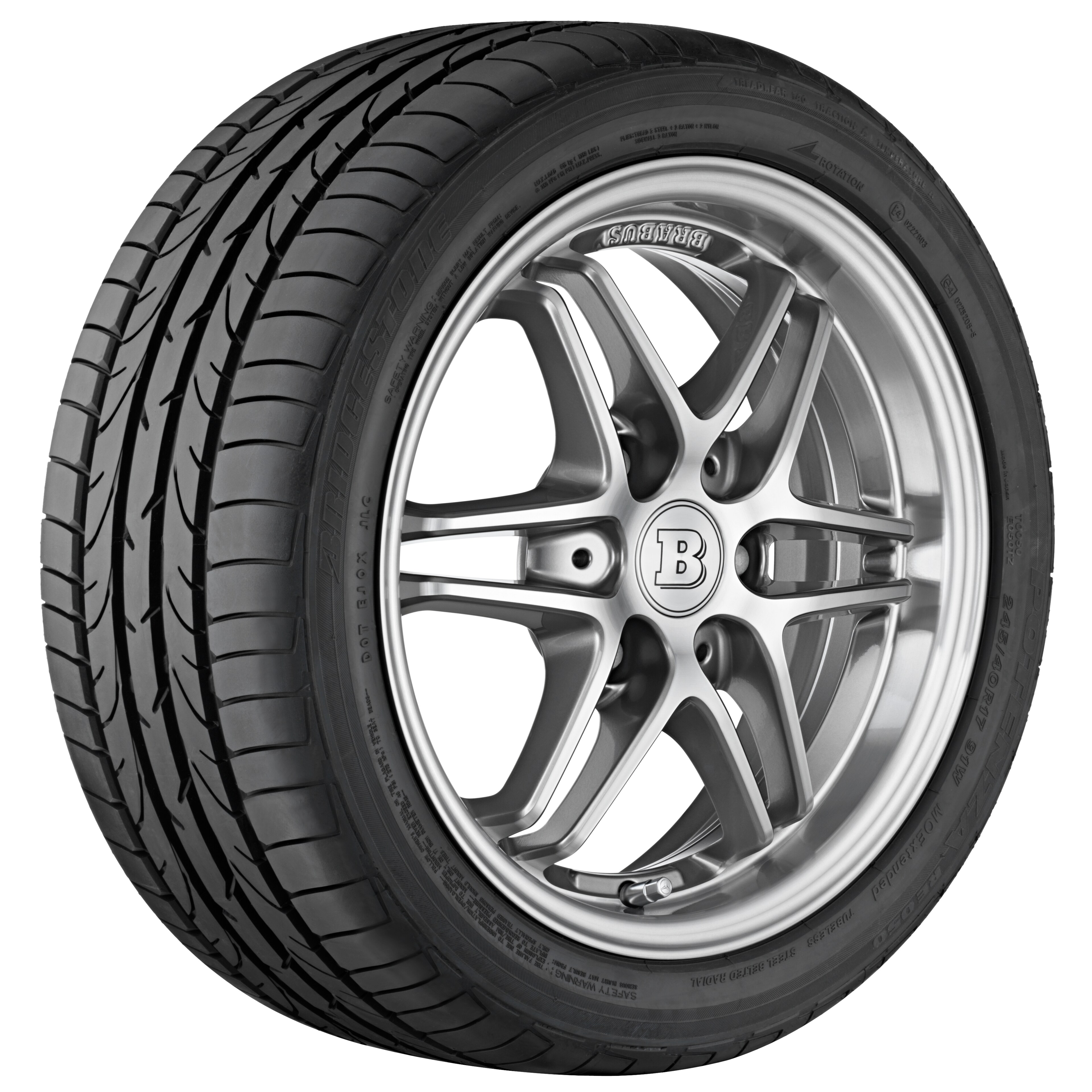 Mercedes-Benz - BRABUS Monoblock VII Leichtmetallräder (15'') BRABUS Monoblock VII Leichtmetallräder (15'')