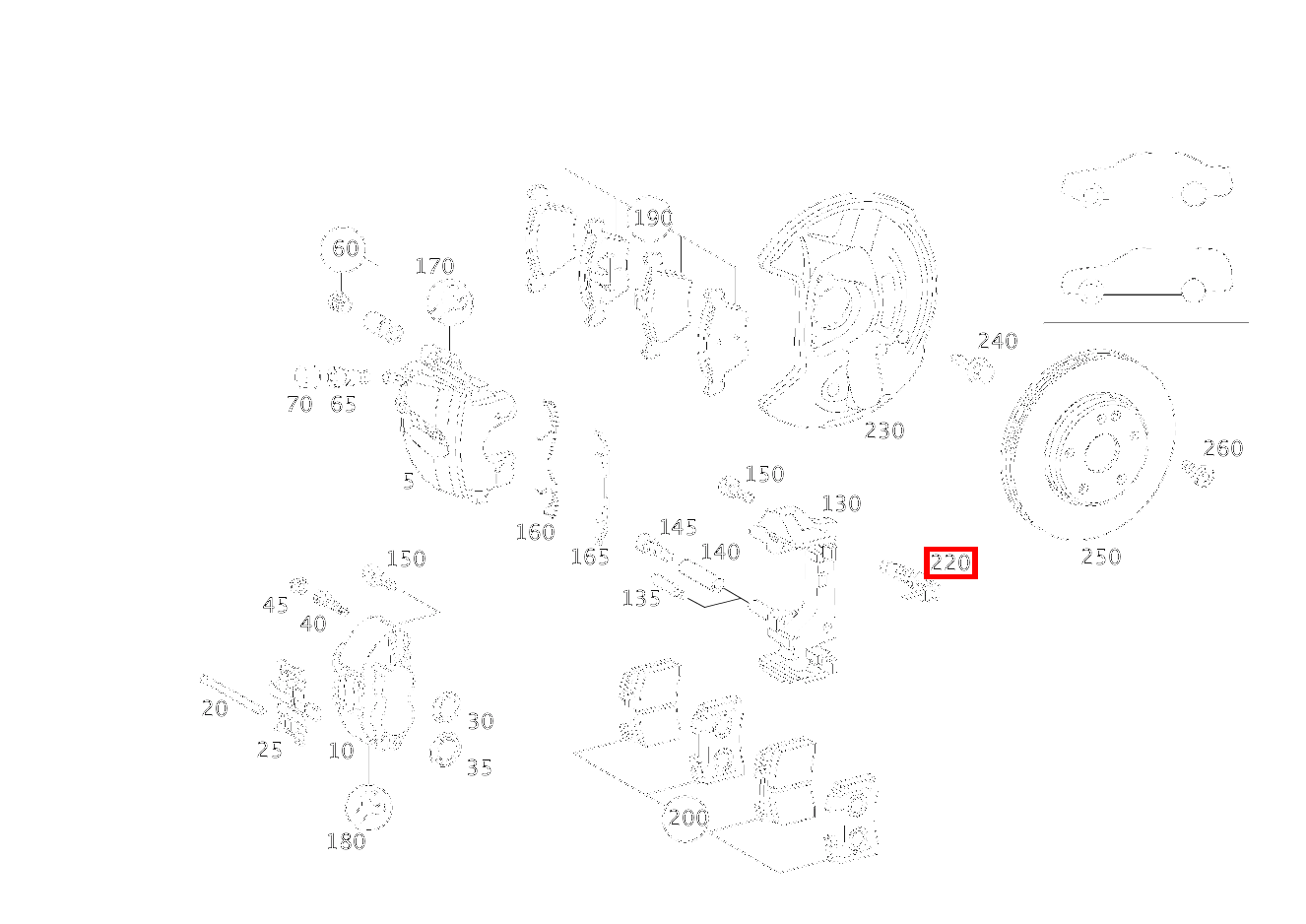 Belagverschleisssensor BREMSBELAGVERSCHLEISSANZEIGE VORN E430 T 4-MATIC 210 Belagverschleisssensor BREMSBELAGVERSCHLEISSANZEIGE VORN E430 T 4-MATIC 210