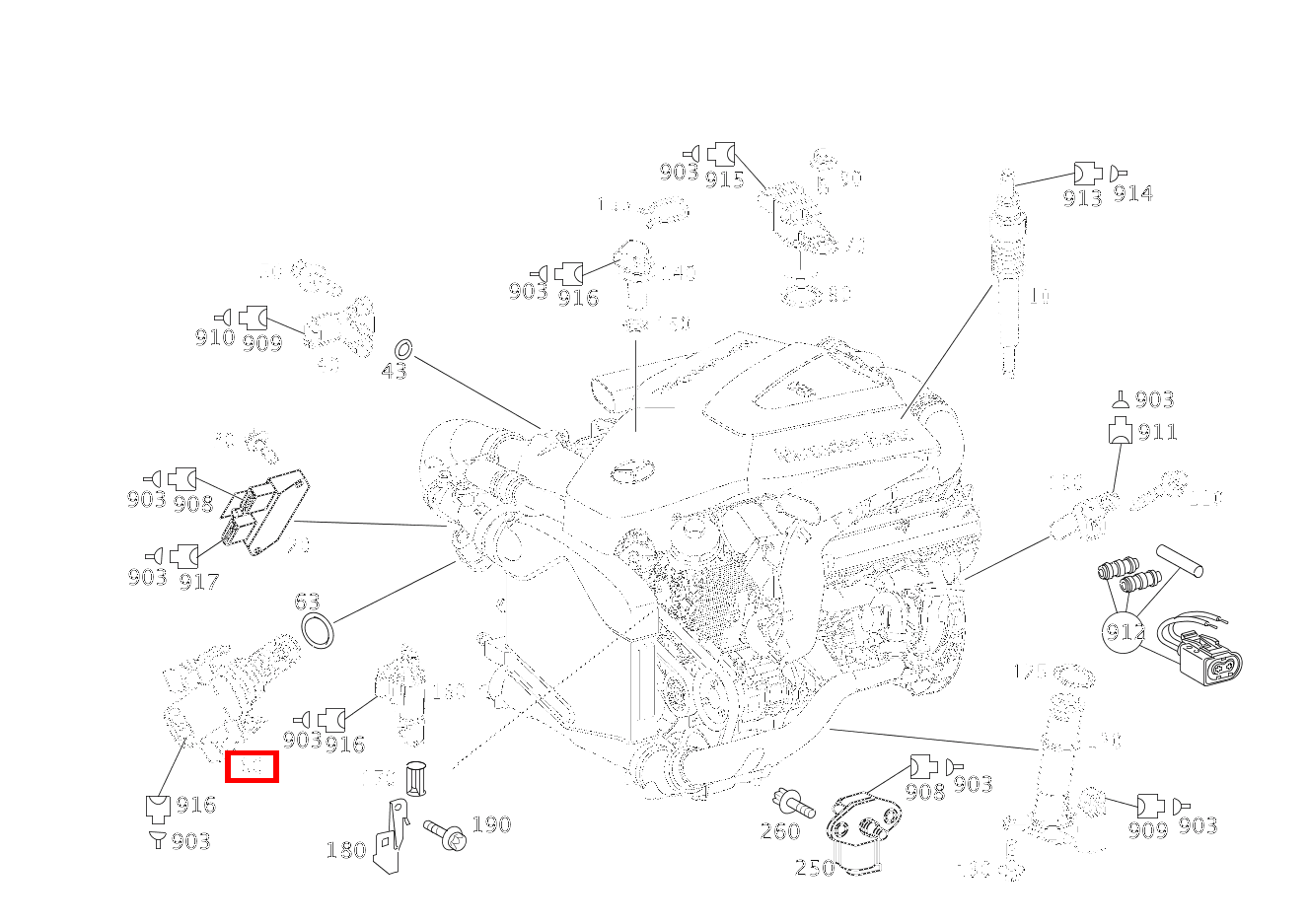 Temperatursensor Temperaturfühler Ansaugluft S 400 L CDI 220 Temperatursensor Temperaturfühler Ansaugluft S 400 L CDI 220