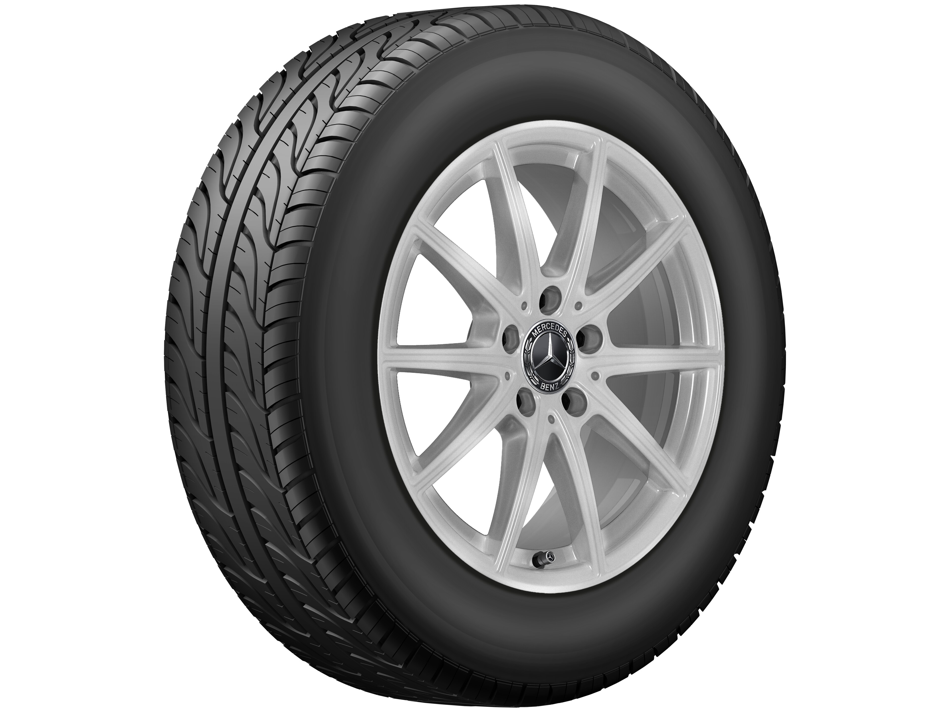 10-Speichen-Rad, 43,2 cm (17 Zoll)