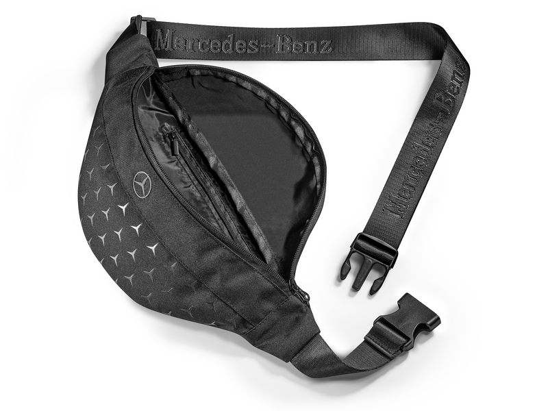 Bauchtasche schwarz, Polyester (recycelt) Bauchtasche schwarz, Polyester (recycelt)
