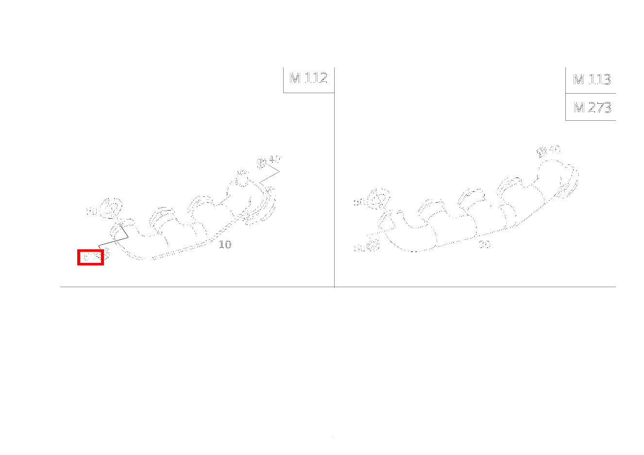 Sechskantmutter AUSPUFFKRUEMMER AN ZYLINDERKOPF; M6 G 55 AMG KOMP 463 Sechskantmutter AUSPUFFKRUEMMER AN ZYLINDERKOPF; M6 G 55 AMG KOMP 463