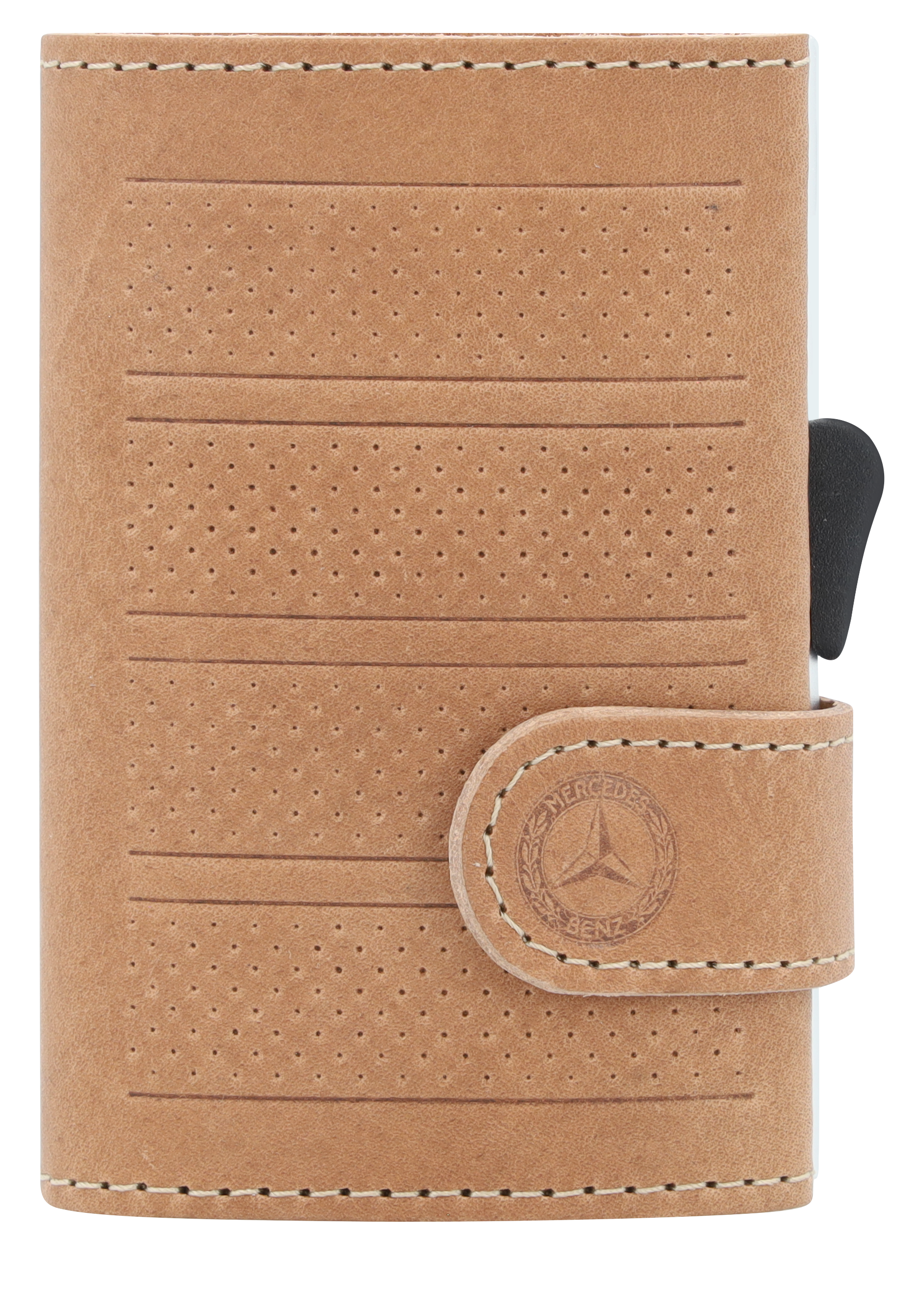 Mini-Geldbörse, cognac