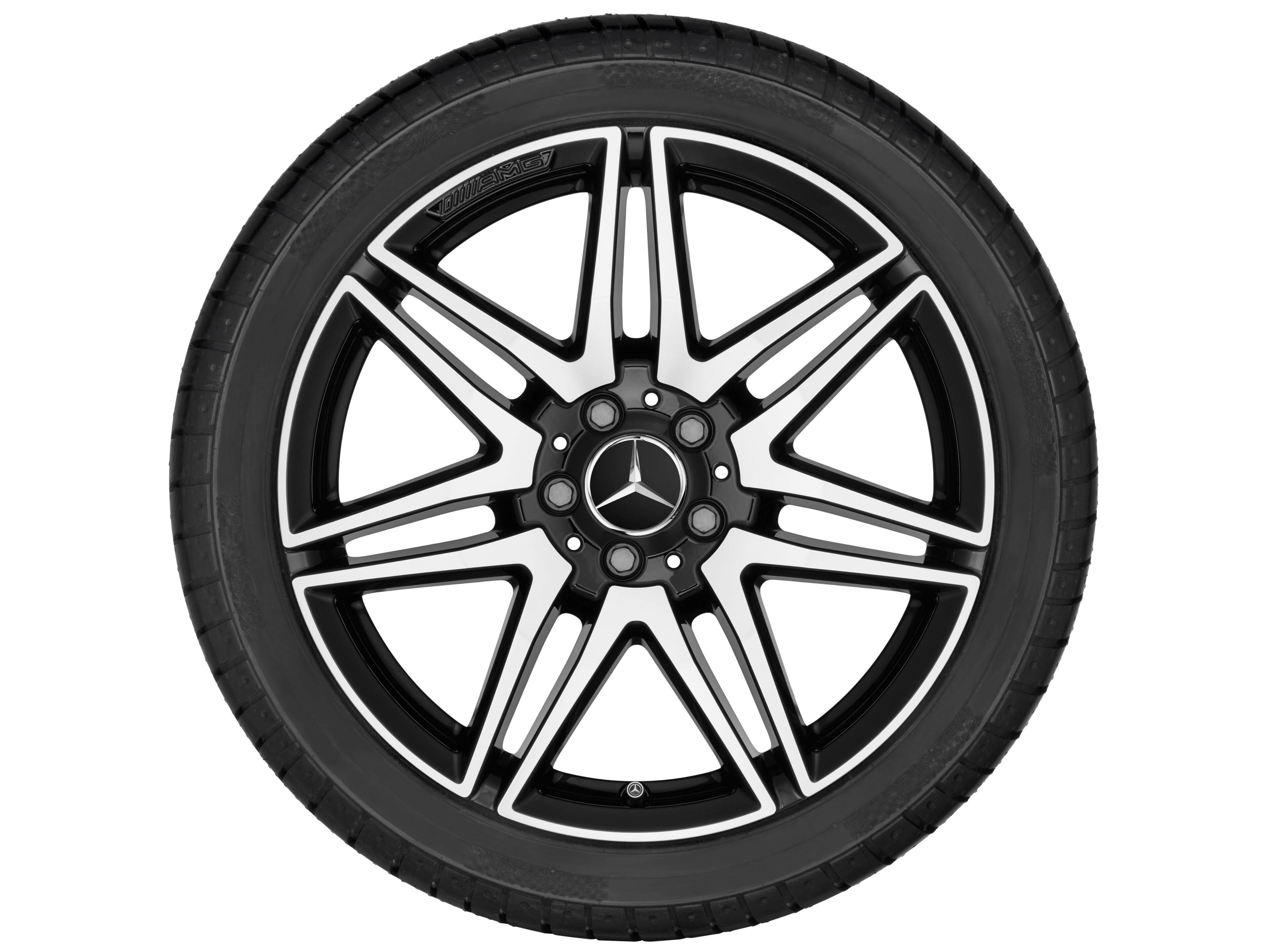 Mercedes-Benz - AMG 7-Doppelspeichen-Rad, 48,3 cm (19 Zoll) AMG 7-Doppelspeichen-Rad, 48,3 cm (19 Zoll)