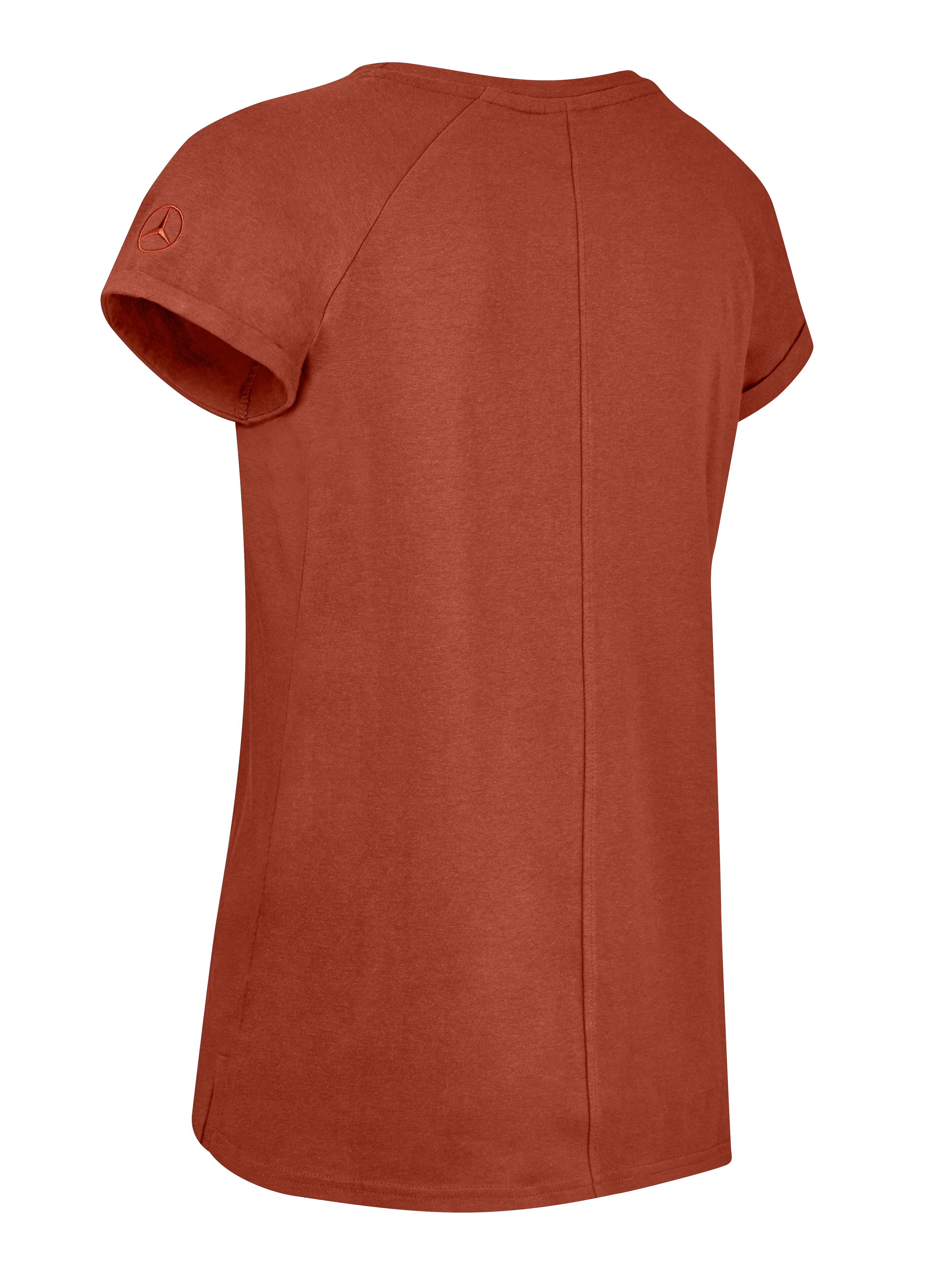T-Shirt Damen, dunkelrot