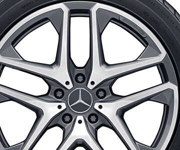 AMG 5-Doppelspeichen-Rad, 53,3 cm (21 Zoll)