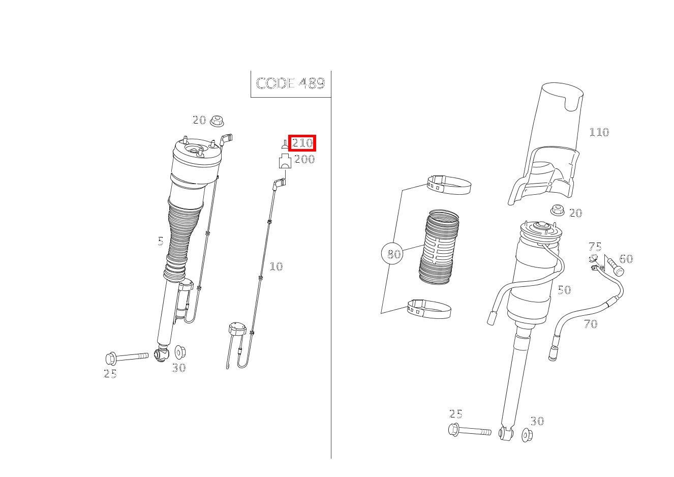 Einzeladerabdichtung 0.22-1.0 MM2 MLK1.2 CL500 4M BE 216