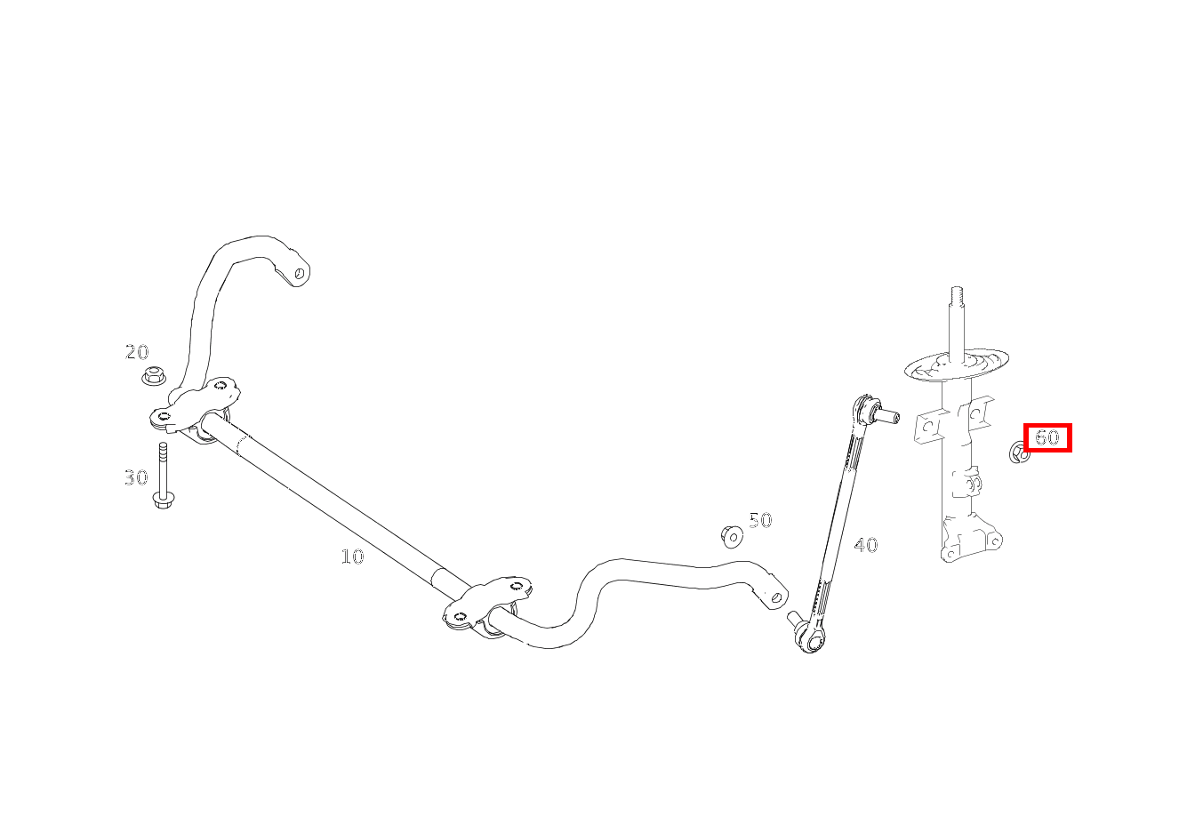 Sechskantmutter DREHSTABGESTAENGE AN FEDERBEIN; M12X1.5 E 400 T 4MATIC 212