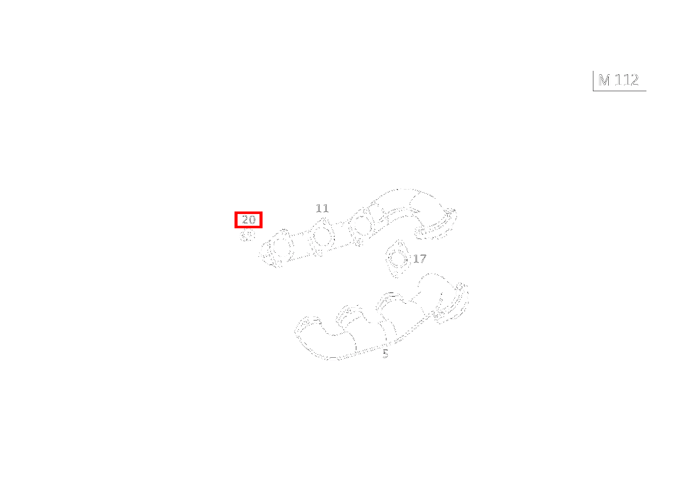 Sechskantmutter M6 C 240 T-Modell 202 Sechskantmutter M6 C 240 T-Modell 202