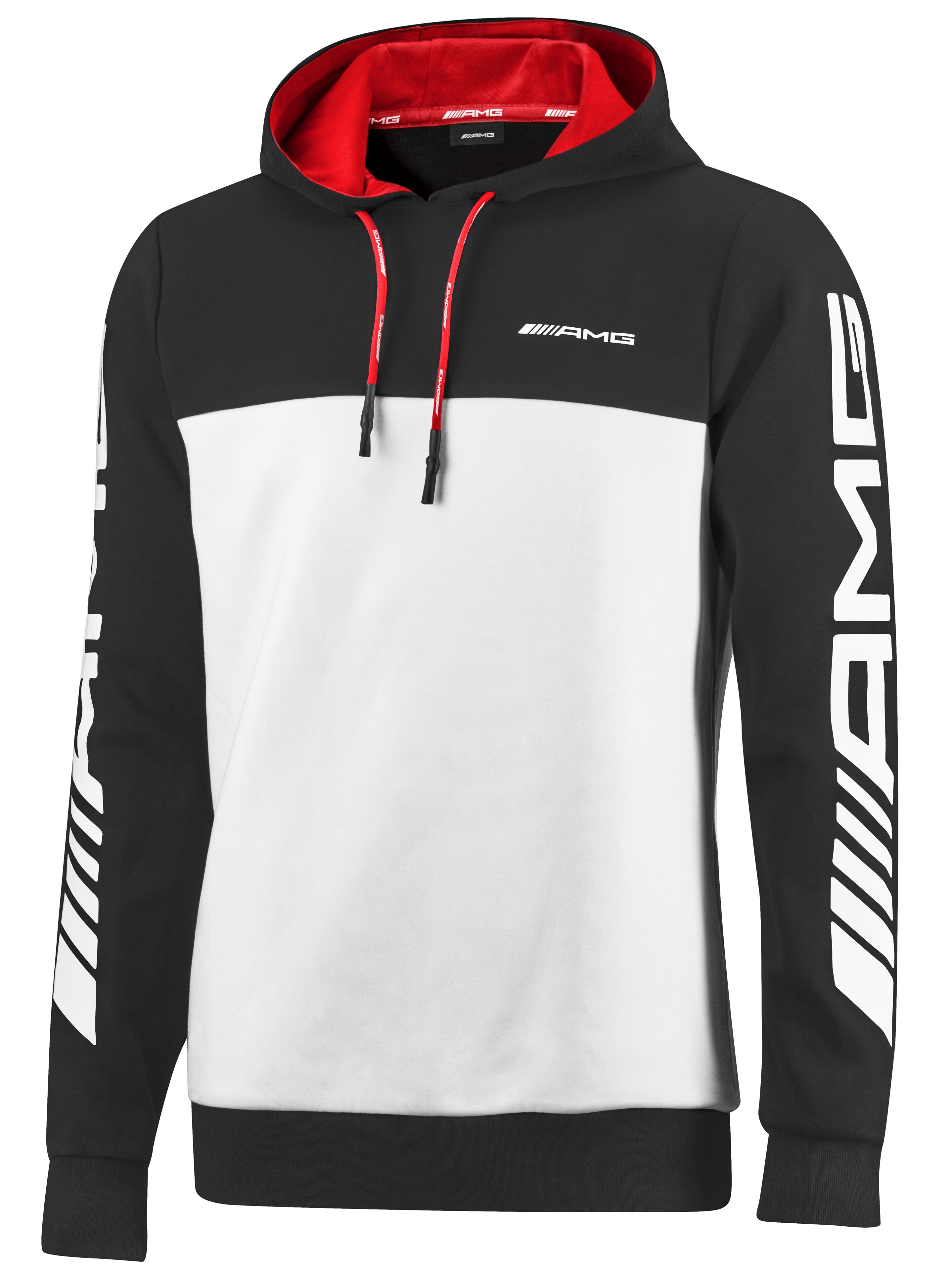 Mercedes-Benz - AMG Sweathoodie, Unisex, schwarz/weiß