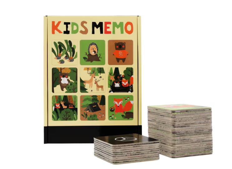 Kids Memo, Wald bunt, Pappe