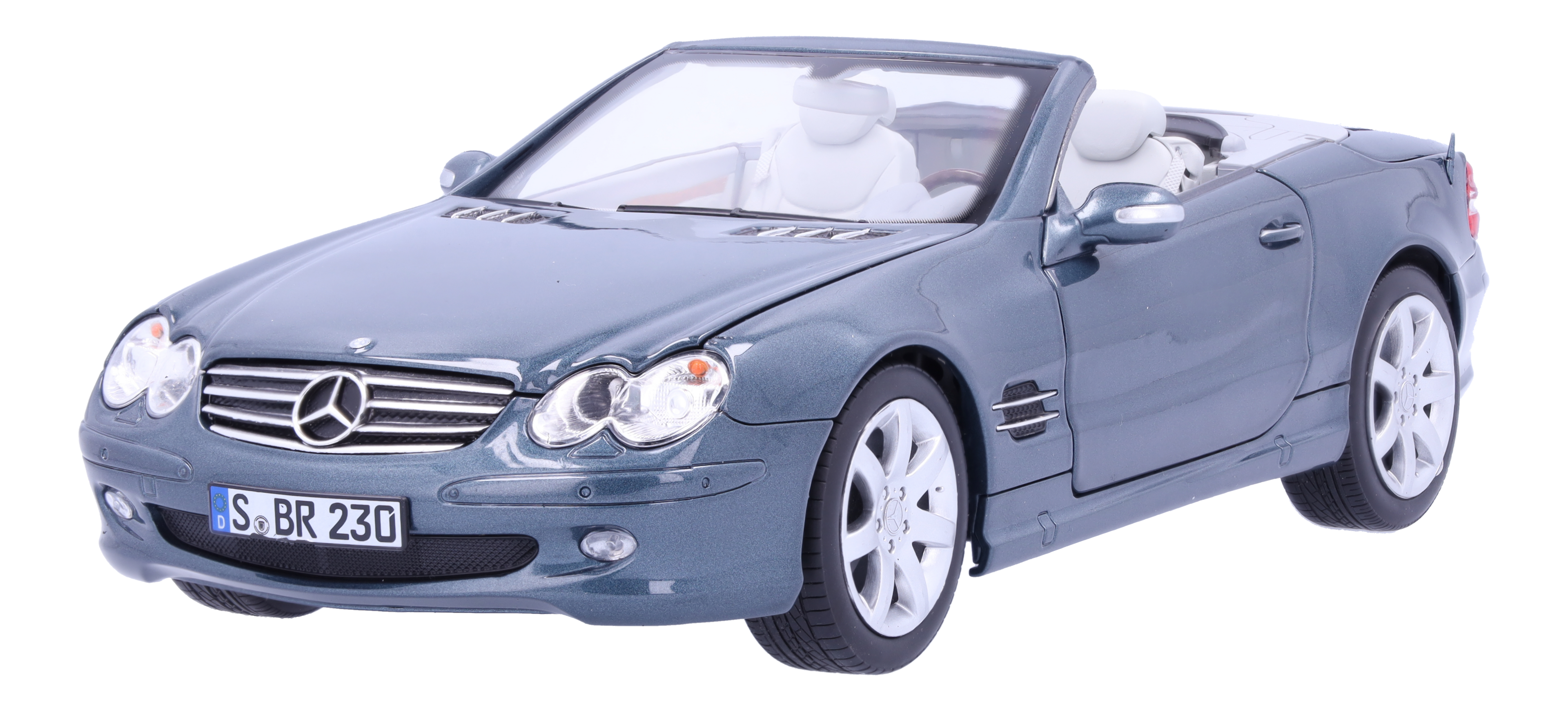 SL 500 R 230 (2001-2006) topasblau, Norev, 1:18