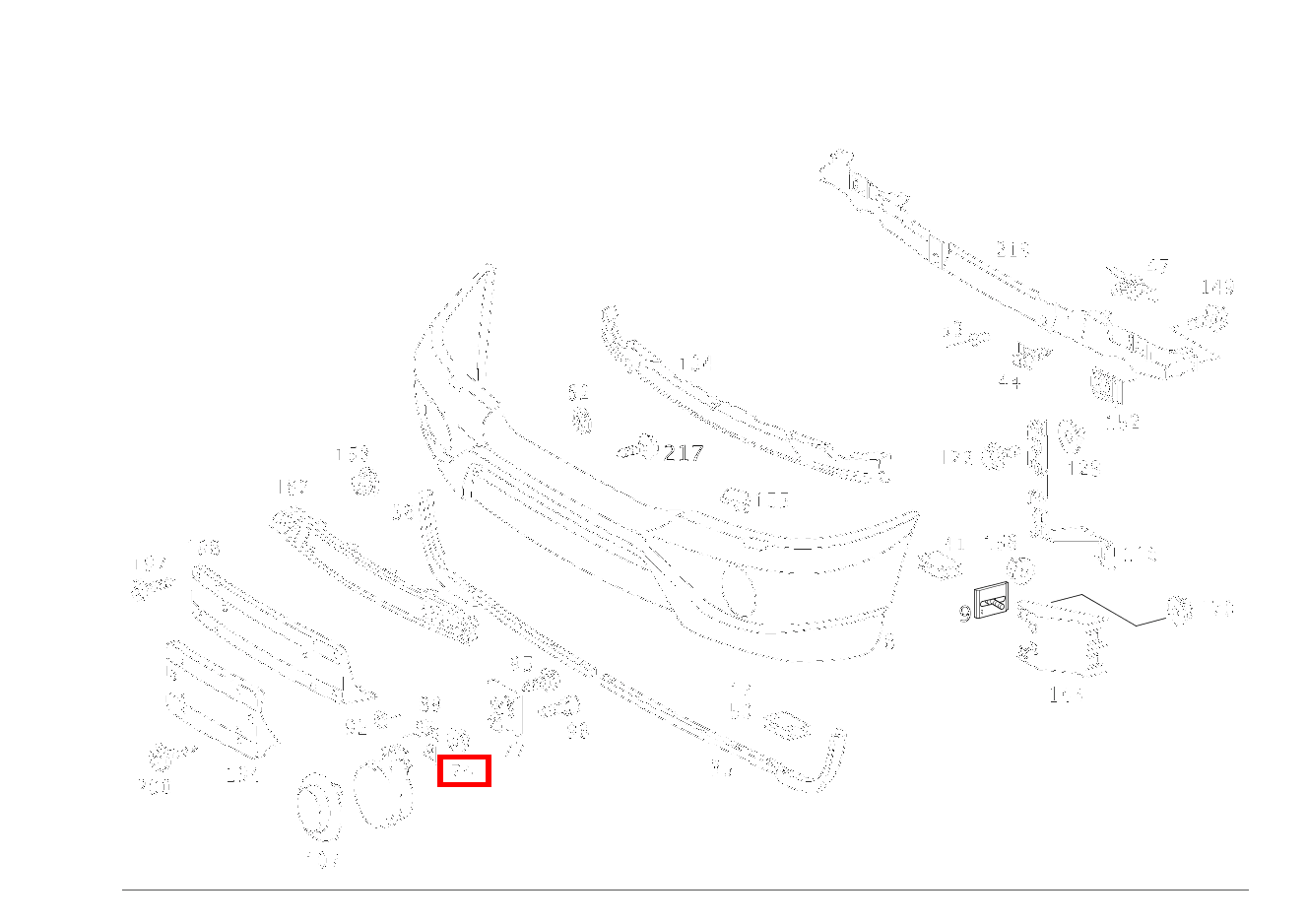 Mutter NEBELSCHEINWERFER M10 ML 55 AMG Off-Roader 163 Mutter NEBELSCHEINWERFER M10 ML 55 AMG Off-Roader 163
