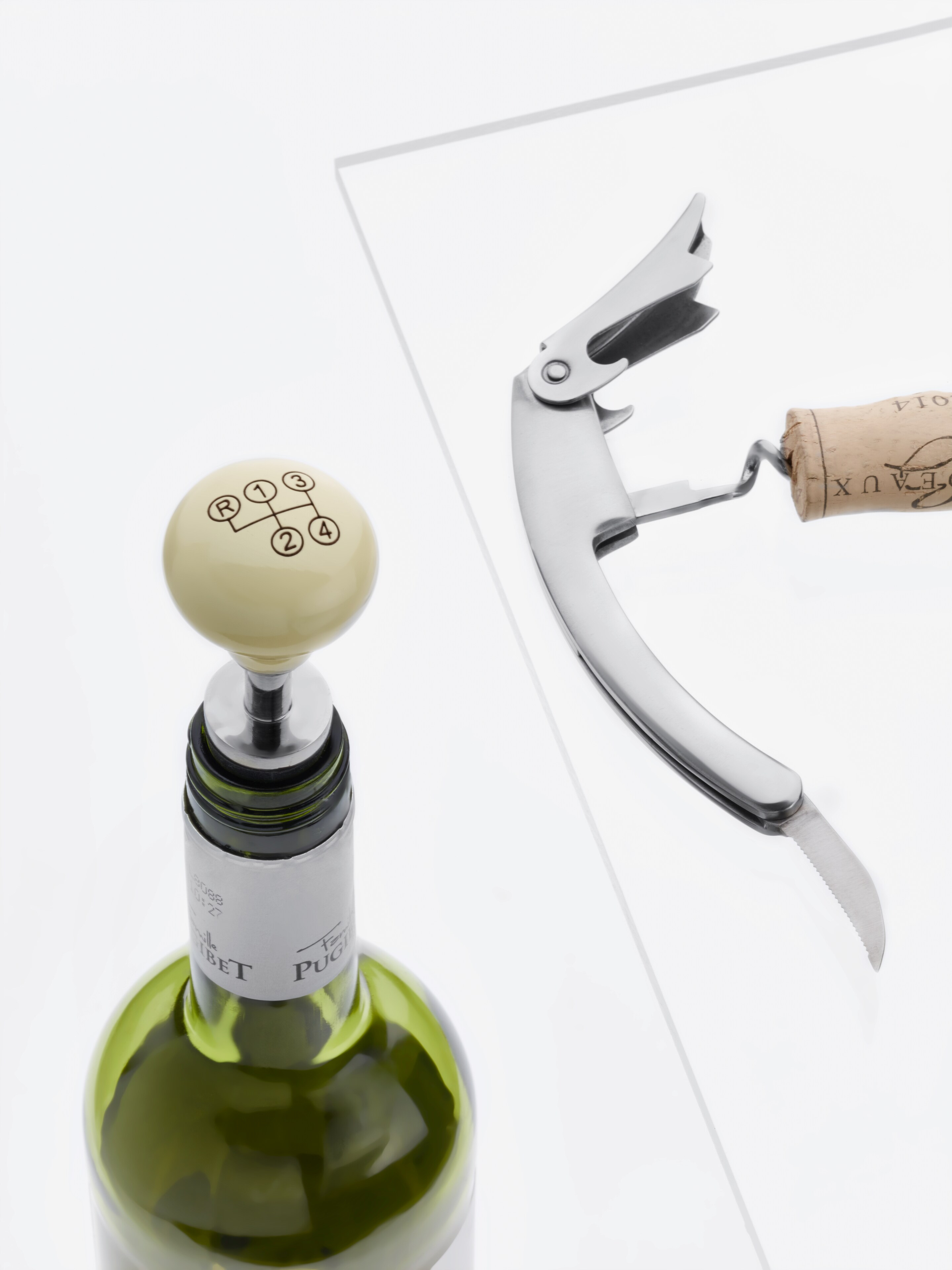 Weinset, 300 SL, Schaltknauf