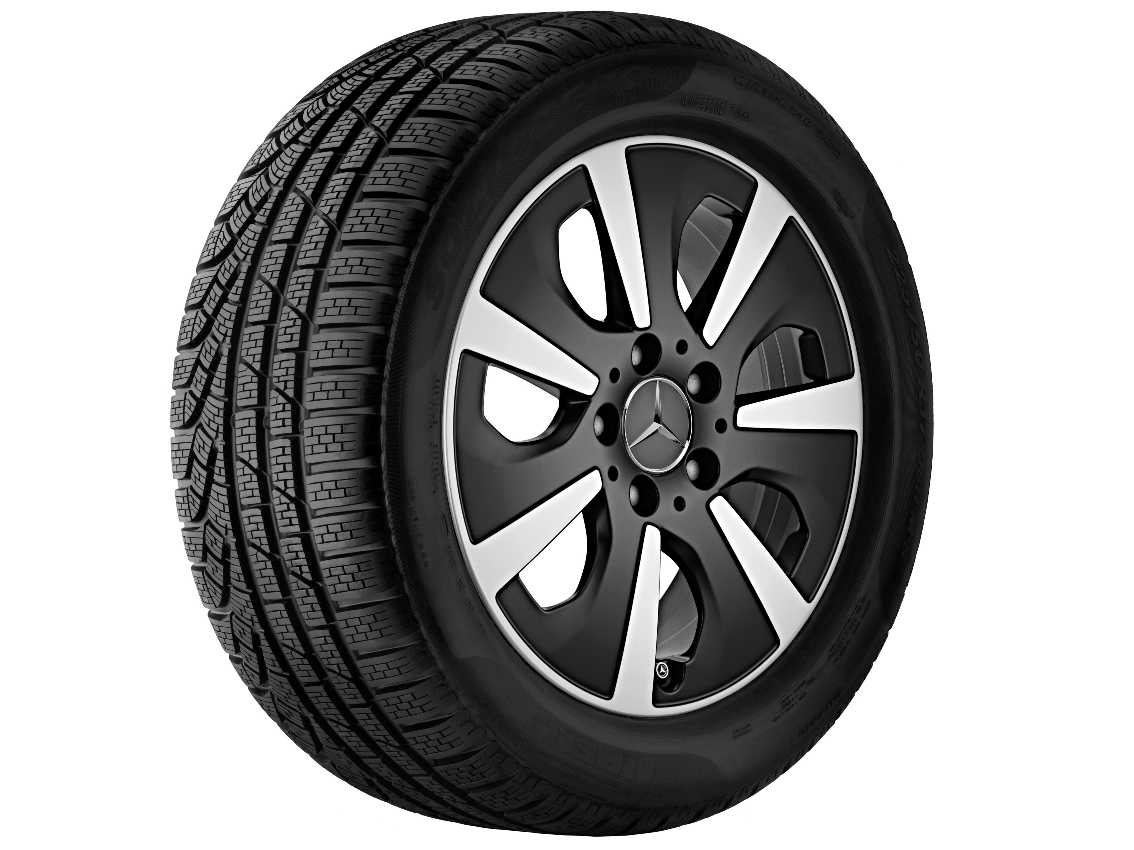 MB 7-Speichen-Rad, 40,6 cm (16 Zoll), glanzge