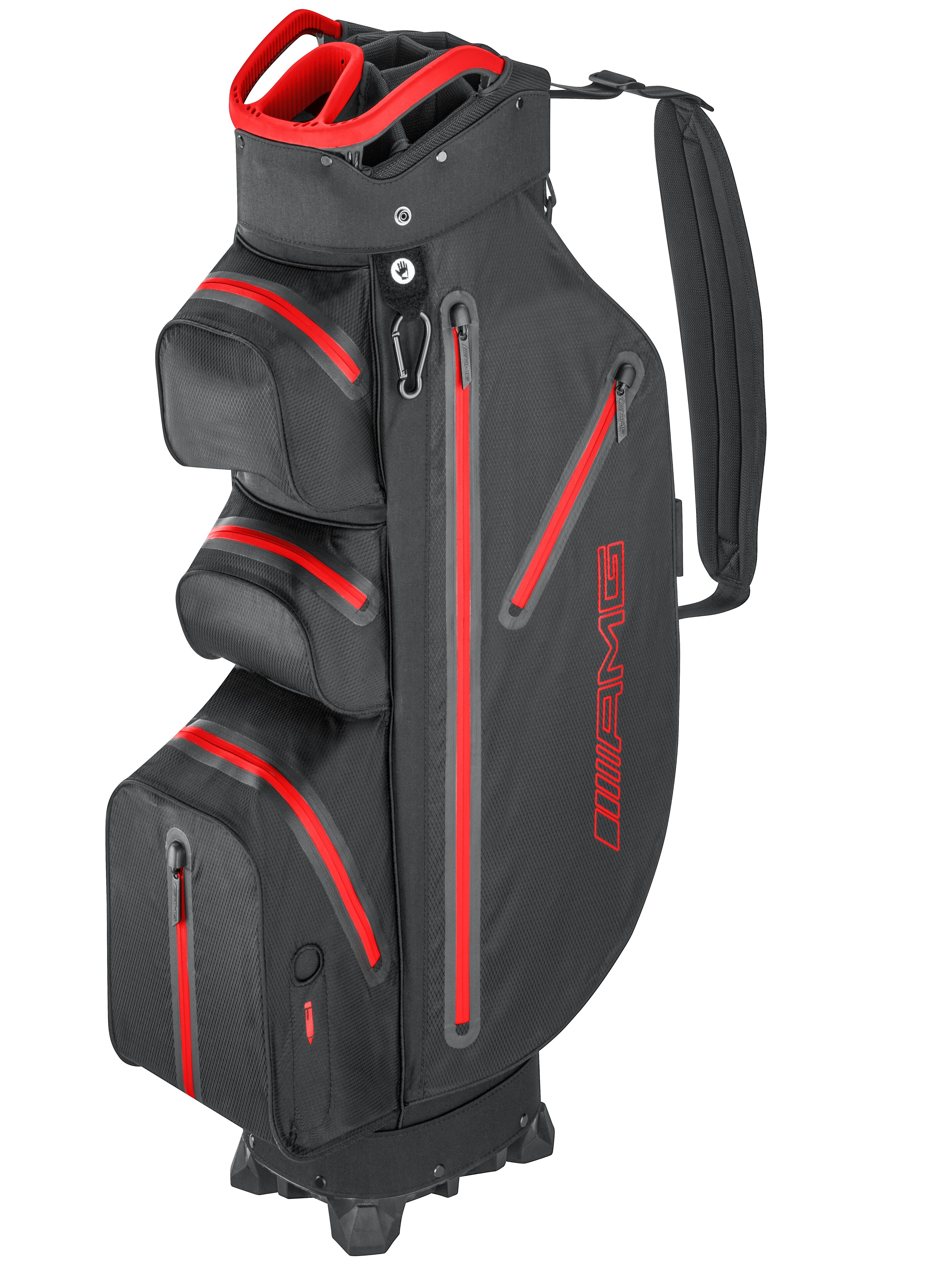 Mercedes-Benz - AMG Golf-Cartbag, schwarz/rot