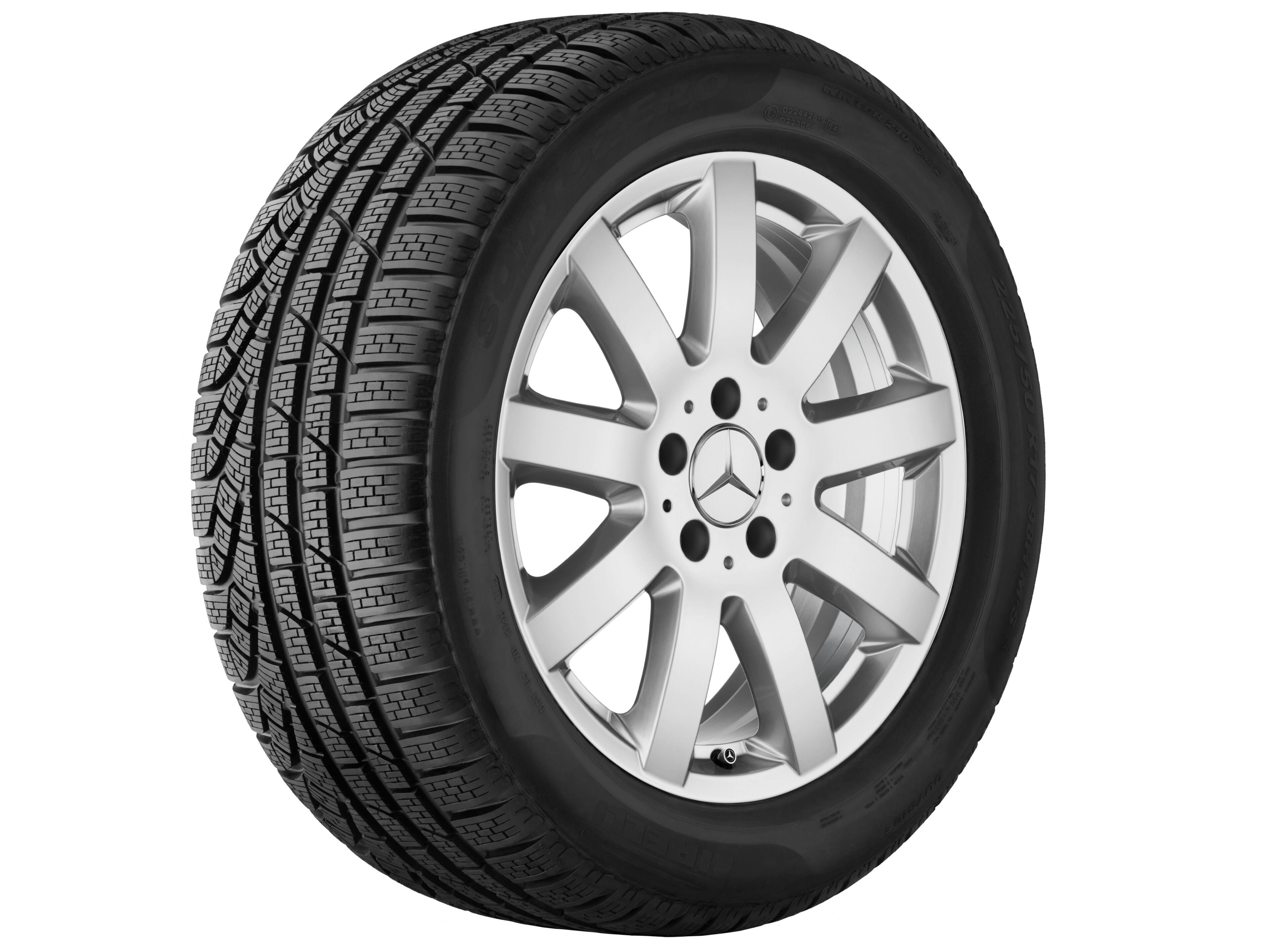 MB 9-Speichen-Rad, Tarazed, 43,2 cm (17 Zoll)