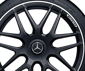 AMG Schmiederad im Kreuzspeichen-Design, 50,8