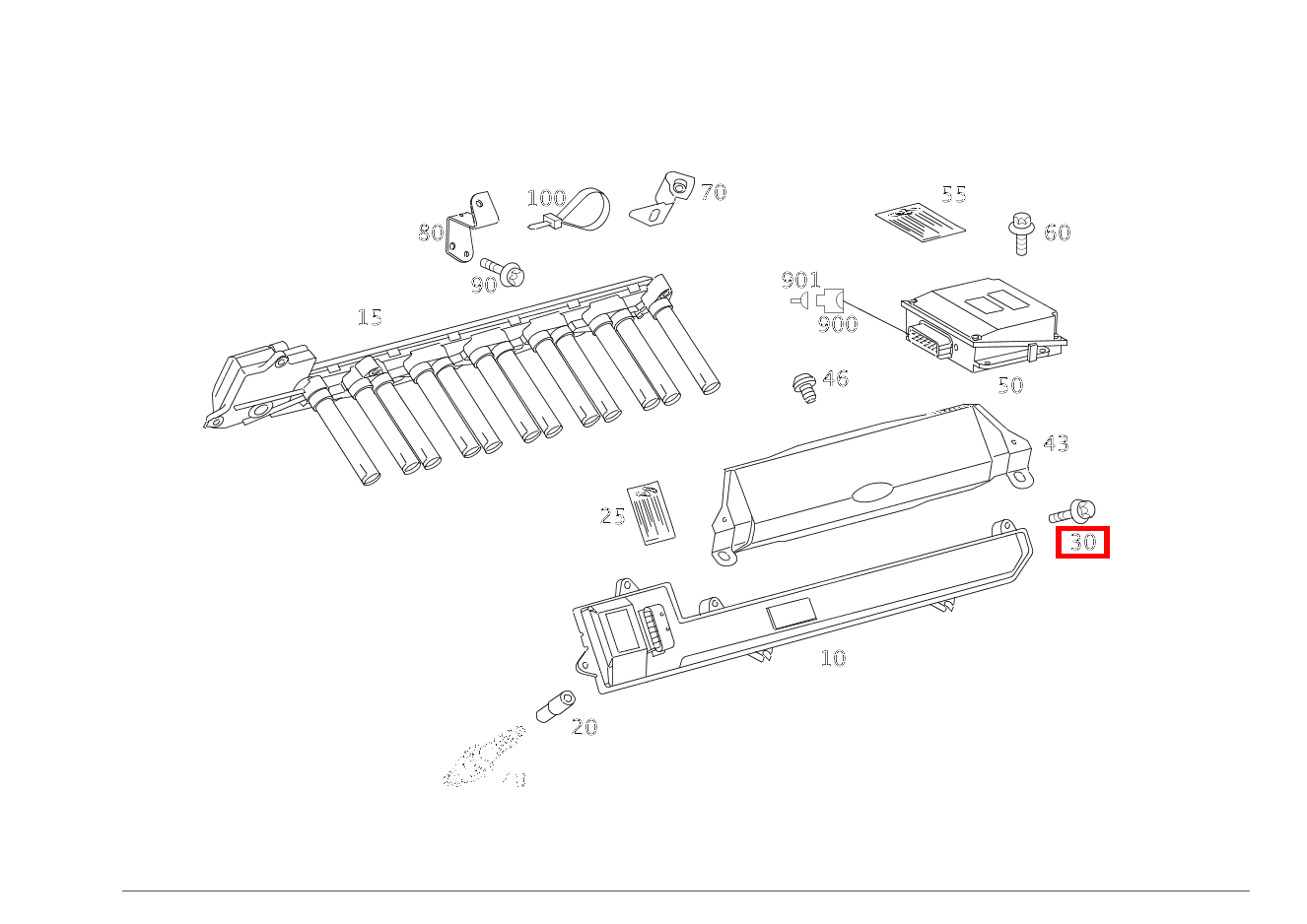 Sechsrundschraube An Halter Verbindungsrohr; M6X20 CL 65AMG 216 Sechsrundschraube An Halter Verbindungsrohr; M6X20 CL 65AMG 216