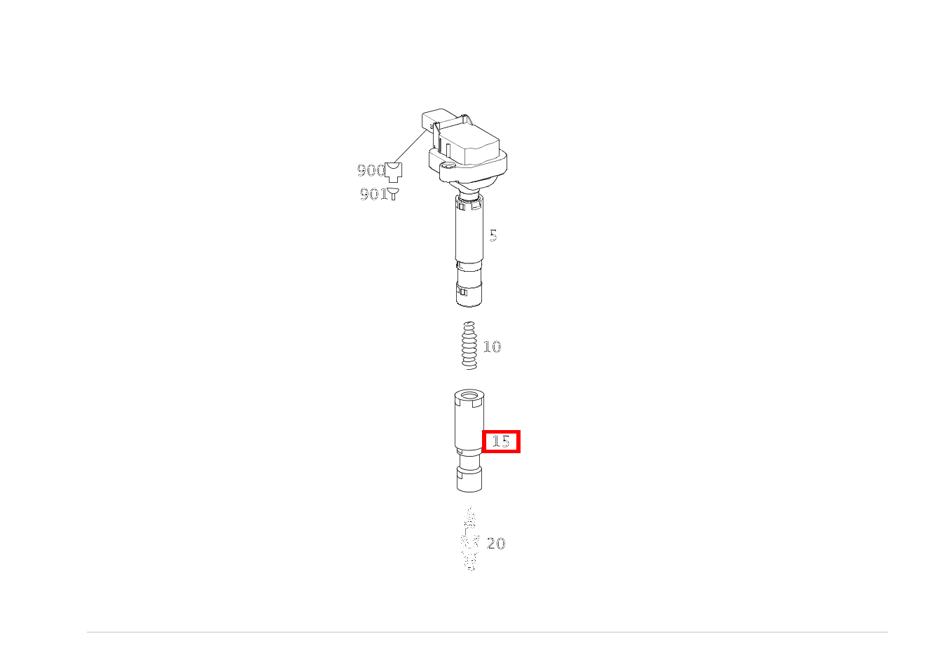 VERBINDUNGSSTECKER E200CGI BE CA 207