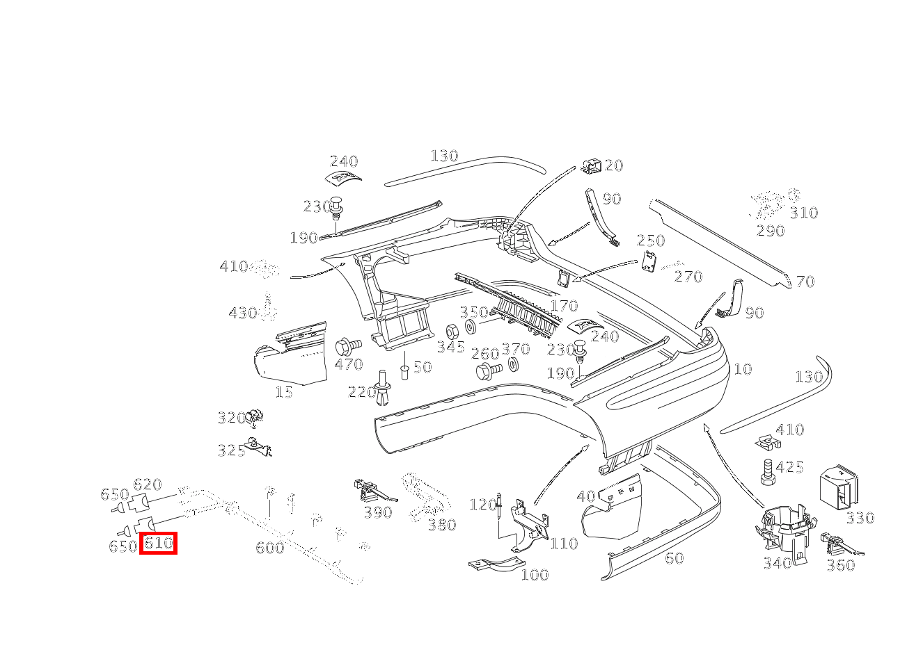 Stecker Steuergerät KEYLESS-GO; 2-PIN MQS E 280 T 4-MATIC 211 Stecker Steuergerät KEYLESS-GO; 2-PIN MQS E 280 T 4-MATIC 211