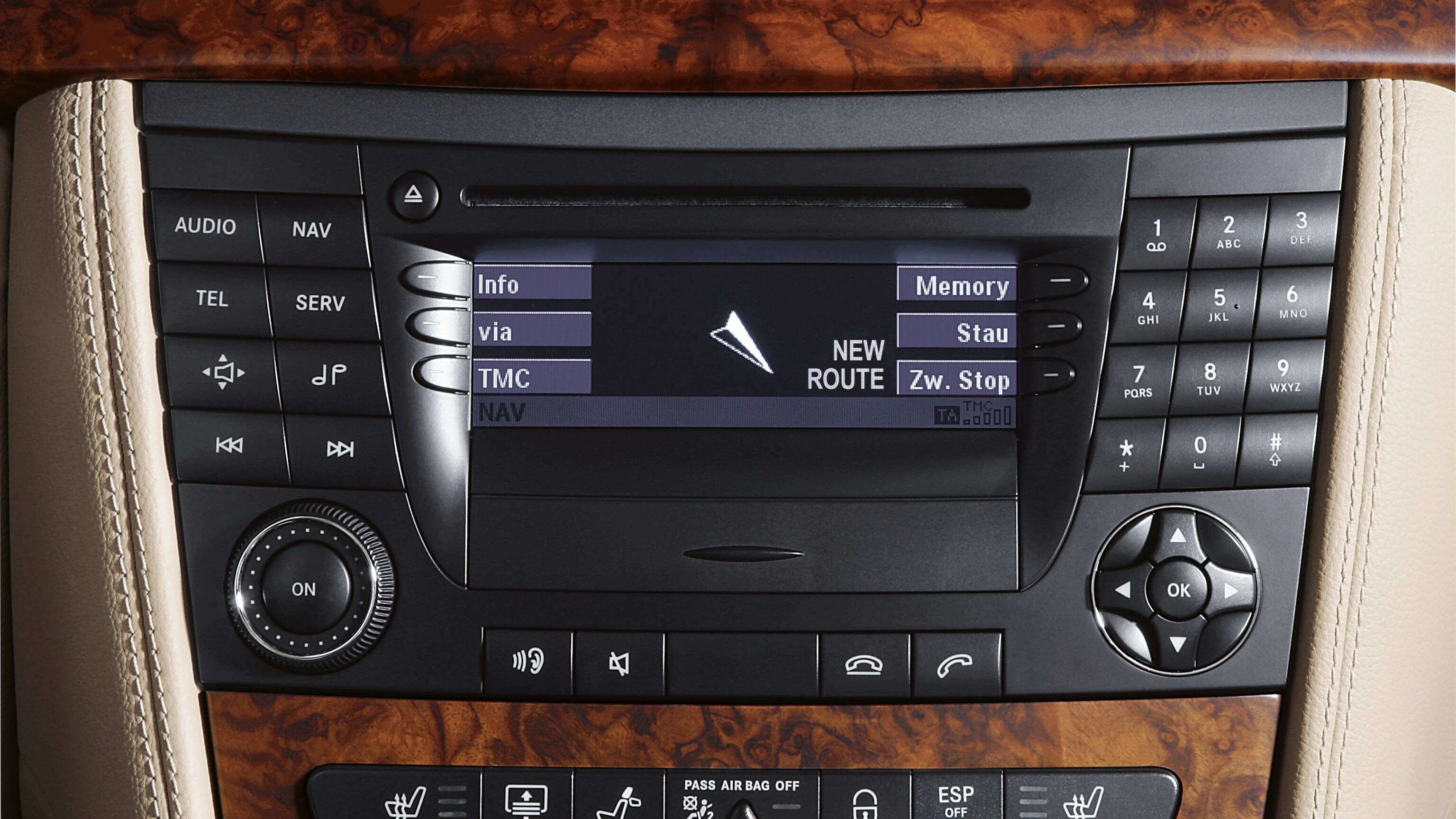 Mercedes-Benz - Audio 50 APS Bediengerät Audio 50 APS Bediengerät