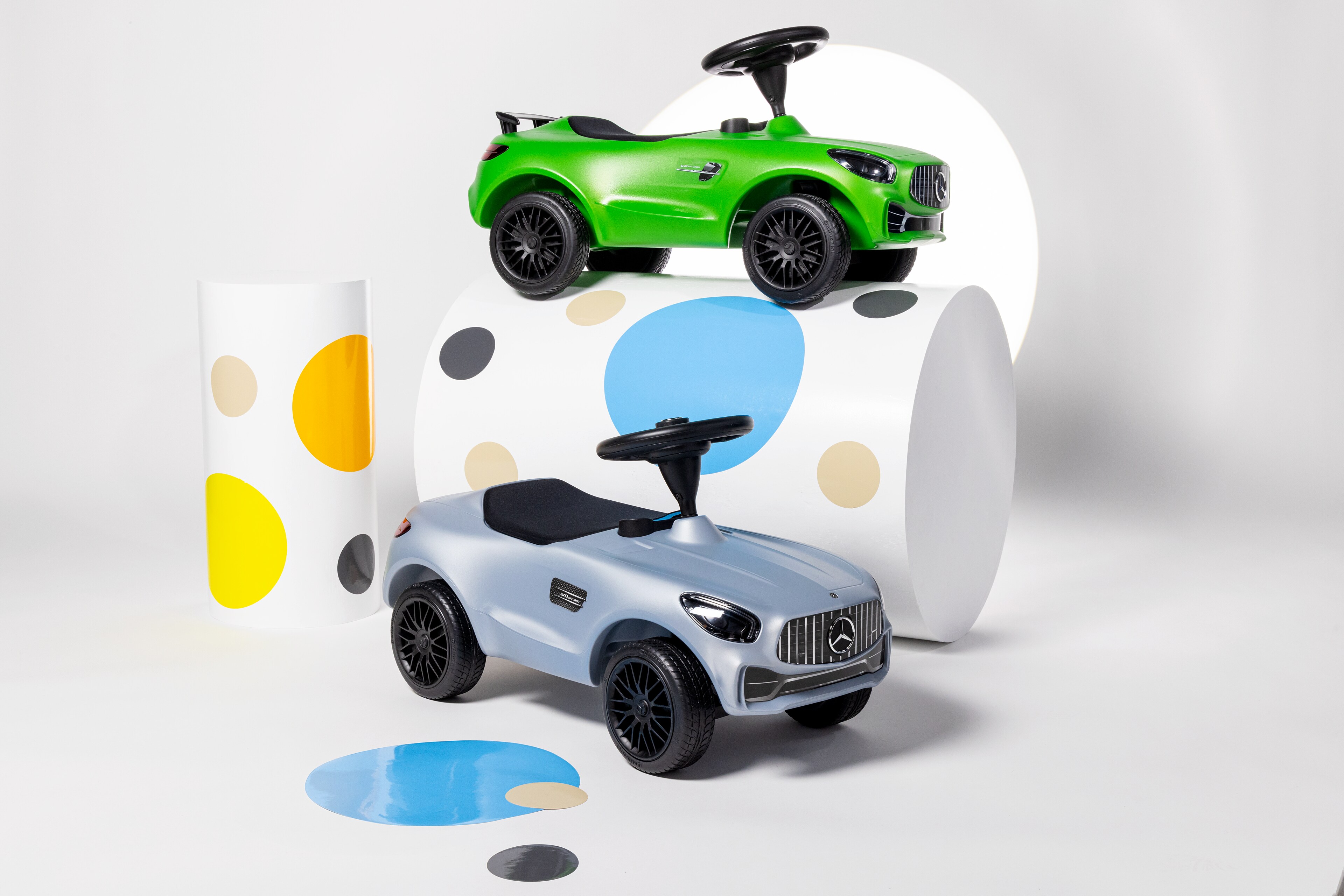 Mercedes-Benz - Kinderrutscher Bobby-AMG GT R, green hell magno