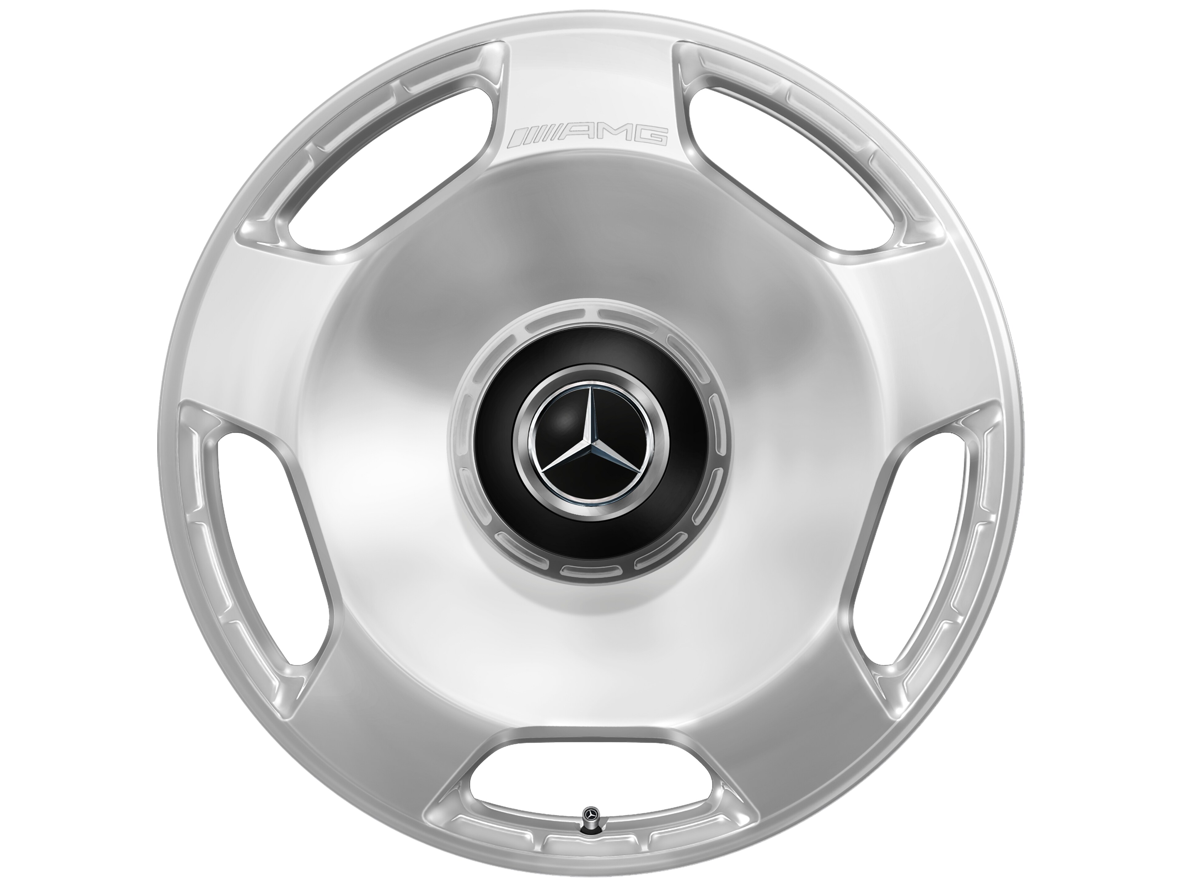 AMG Schmiederad, 23 Zoll, 10 J x 23 ET 45, silberfarben, hochglanzpoliert