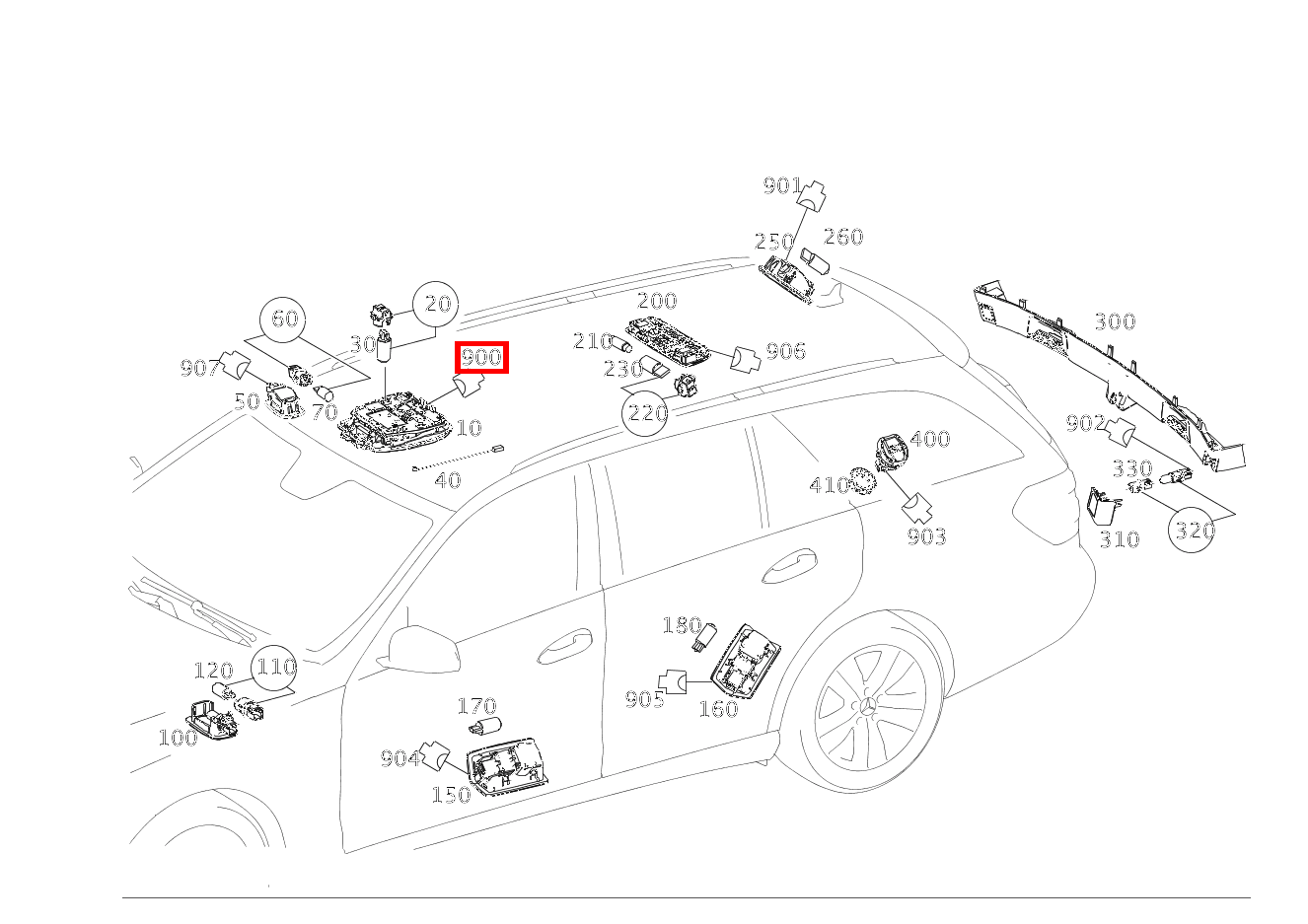 Buchsengehäuse DACHBEDIENEINHEIT, SCHWARZ N70-G; 8-PIN MQS E 220 CDI T-Modell 253 Buchsengehäuse DACHBEDIENEINHEIT, SCHWARZ N70-G; 8-PIN MQS E 220 CDI T-Modell 253