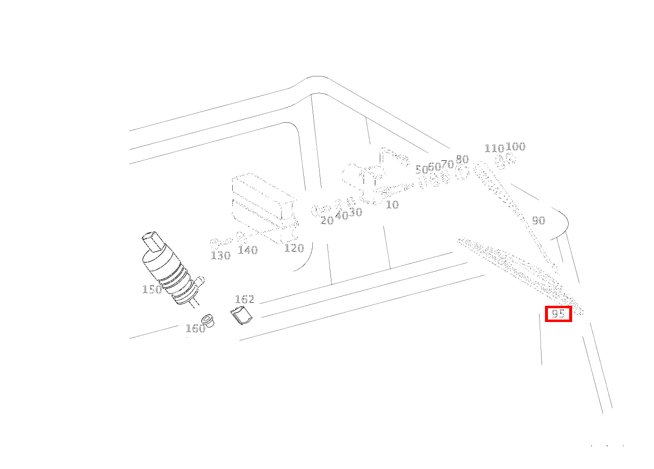 Wischerblatt G 300 CDI 461