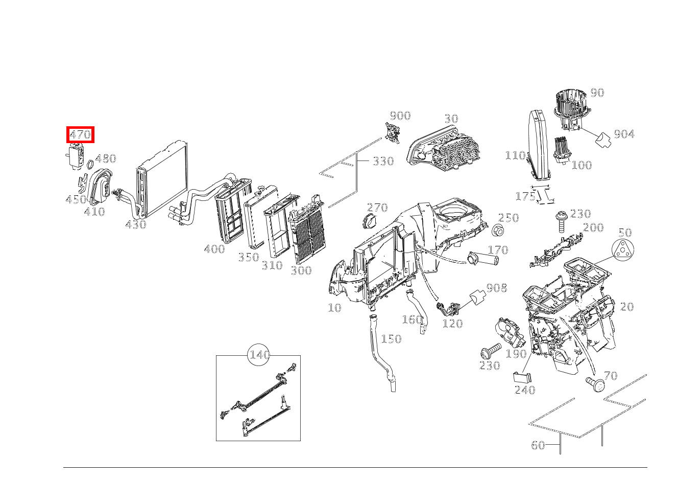 Ventil EXPANSIONSVENTIL GLK 350 4MATIC 204