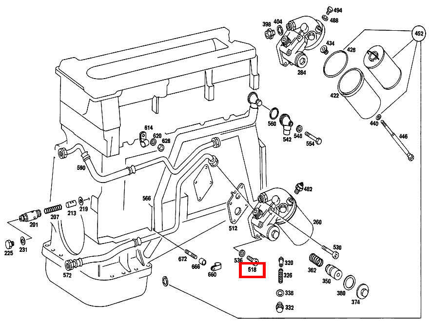 Zylinder-Schraube OELFILTER AN ZYLINDERKURBELGEHAEUSE; M8X30-10.9 280 SL Roadster 107 Zylinder-Schraube OELFILTER AN ZYLINDERKURBELGEHAEUSE; M8X30-10.9 280 SL Roadster 107