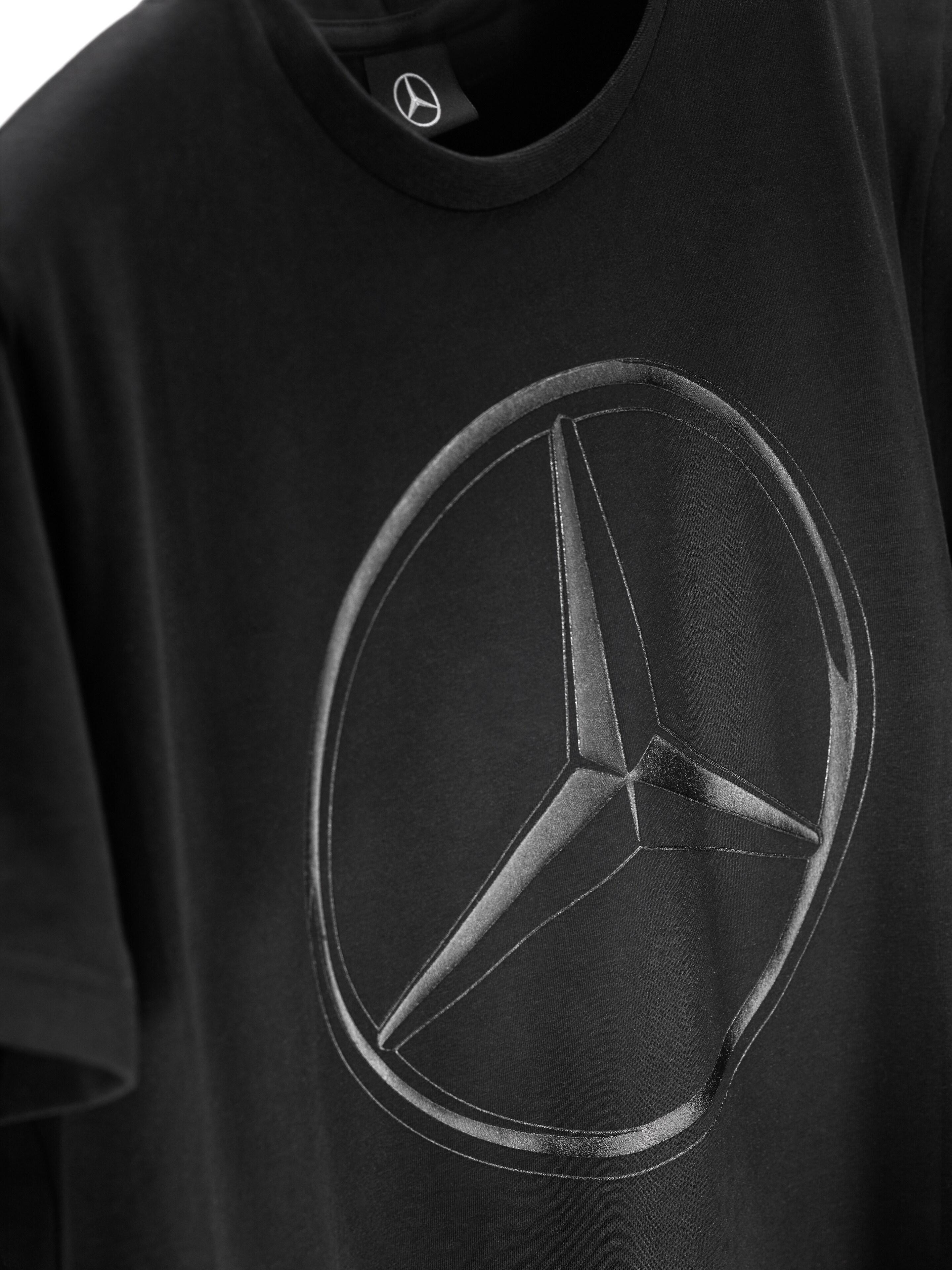 T-Shirt Herren, schwarz