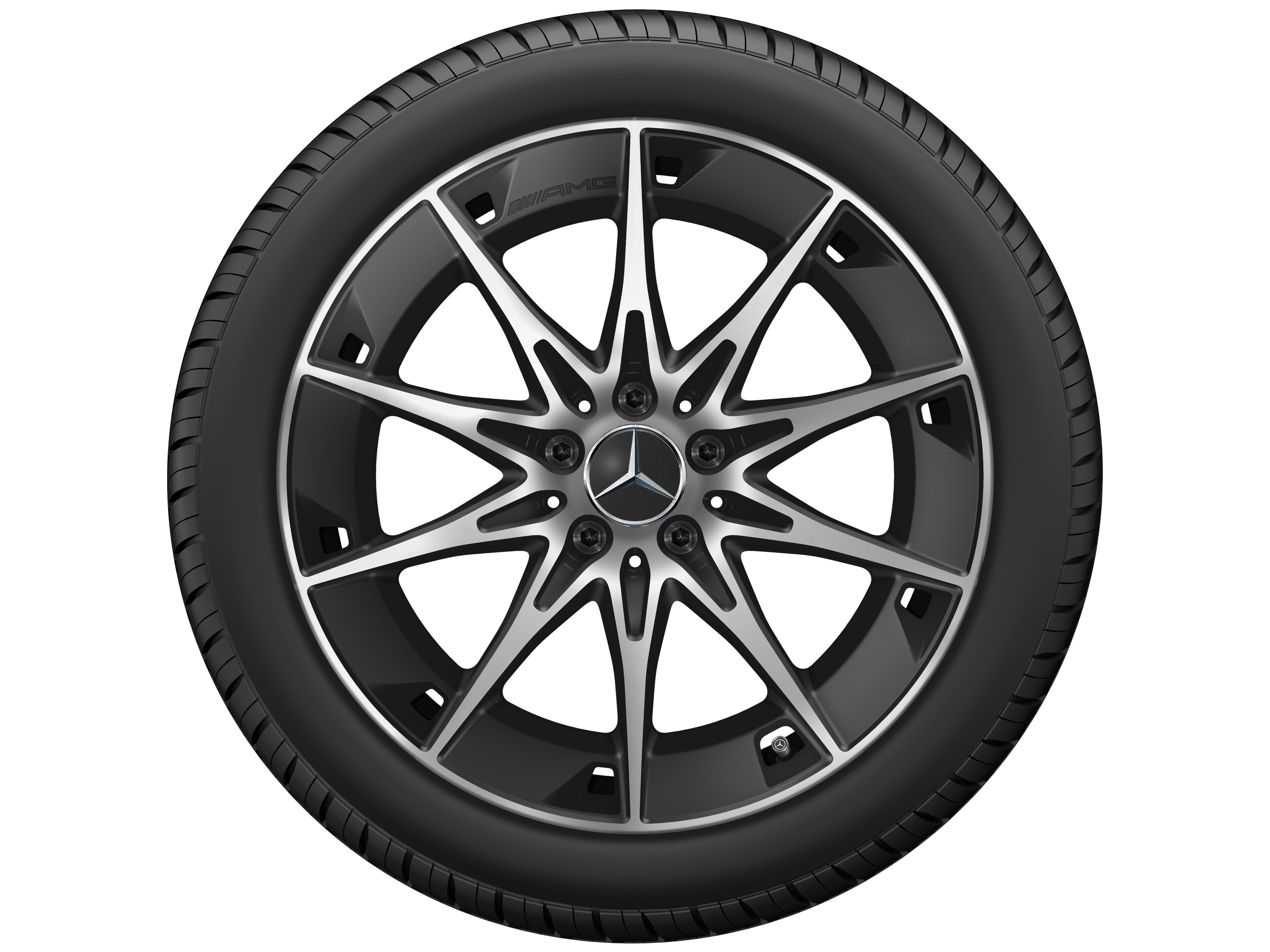Mercedes-Benz - 19 Zoll Winterrad Vorderachse rechts für A236 CLE53 AMG, A236 CLE63 S e AMG, C236 CLE53 AMG, C236 CLE63 S e AMG