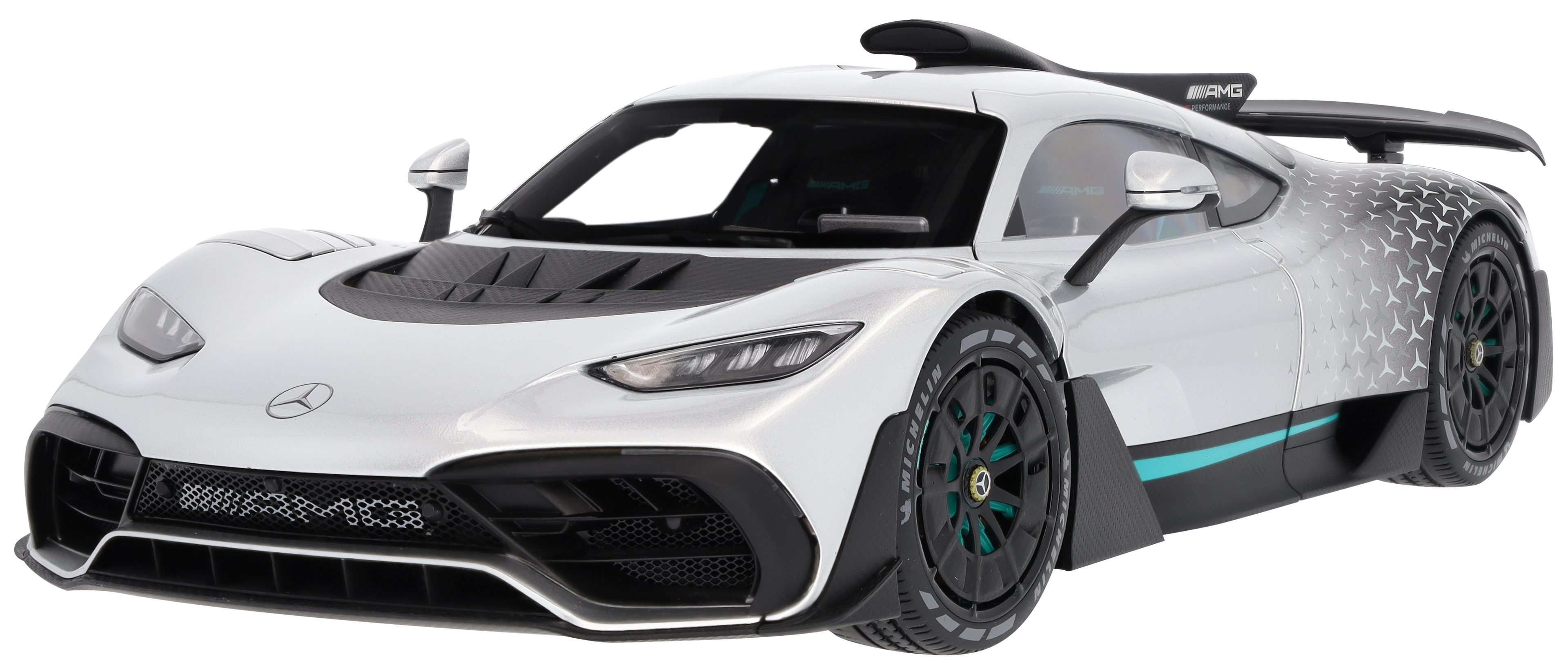 Mercedes-AMG ONE, C298, silberfarben, NZG, 1:12