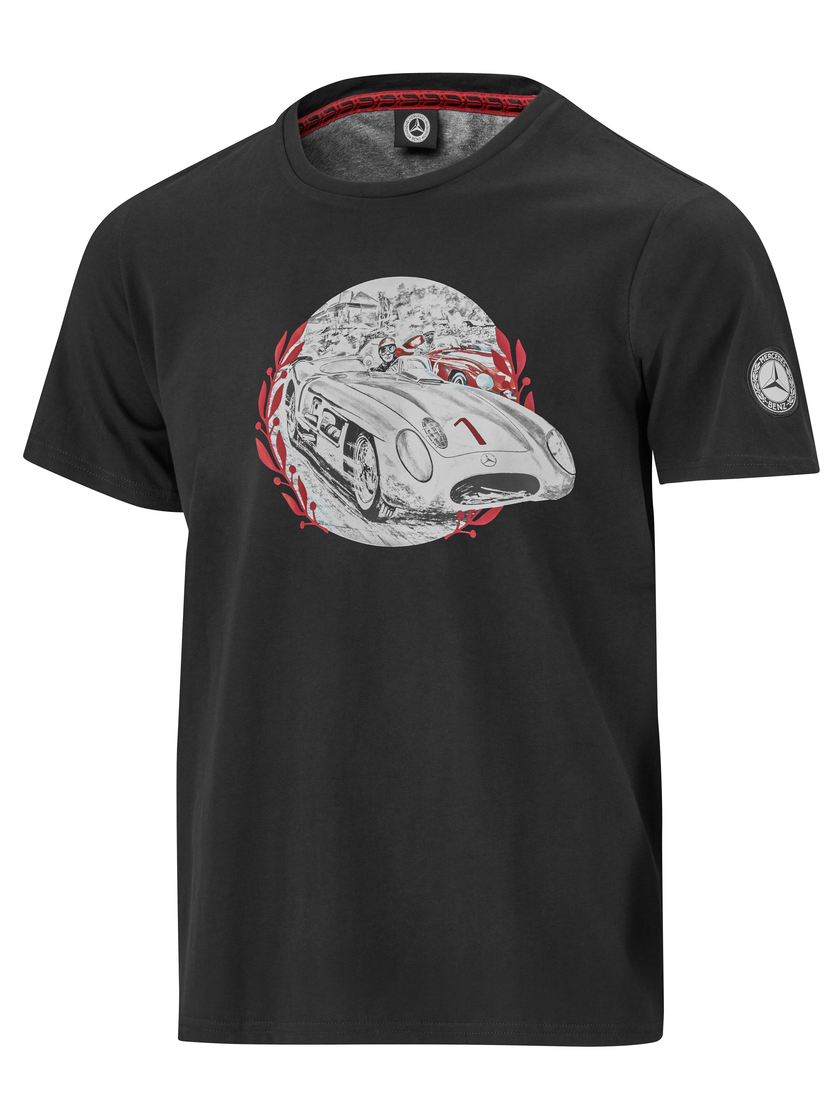 T-Shirt Herren, schwarz