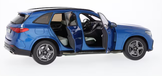 GLC, AMG Line, X254 spektralblau, 1:18