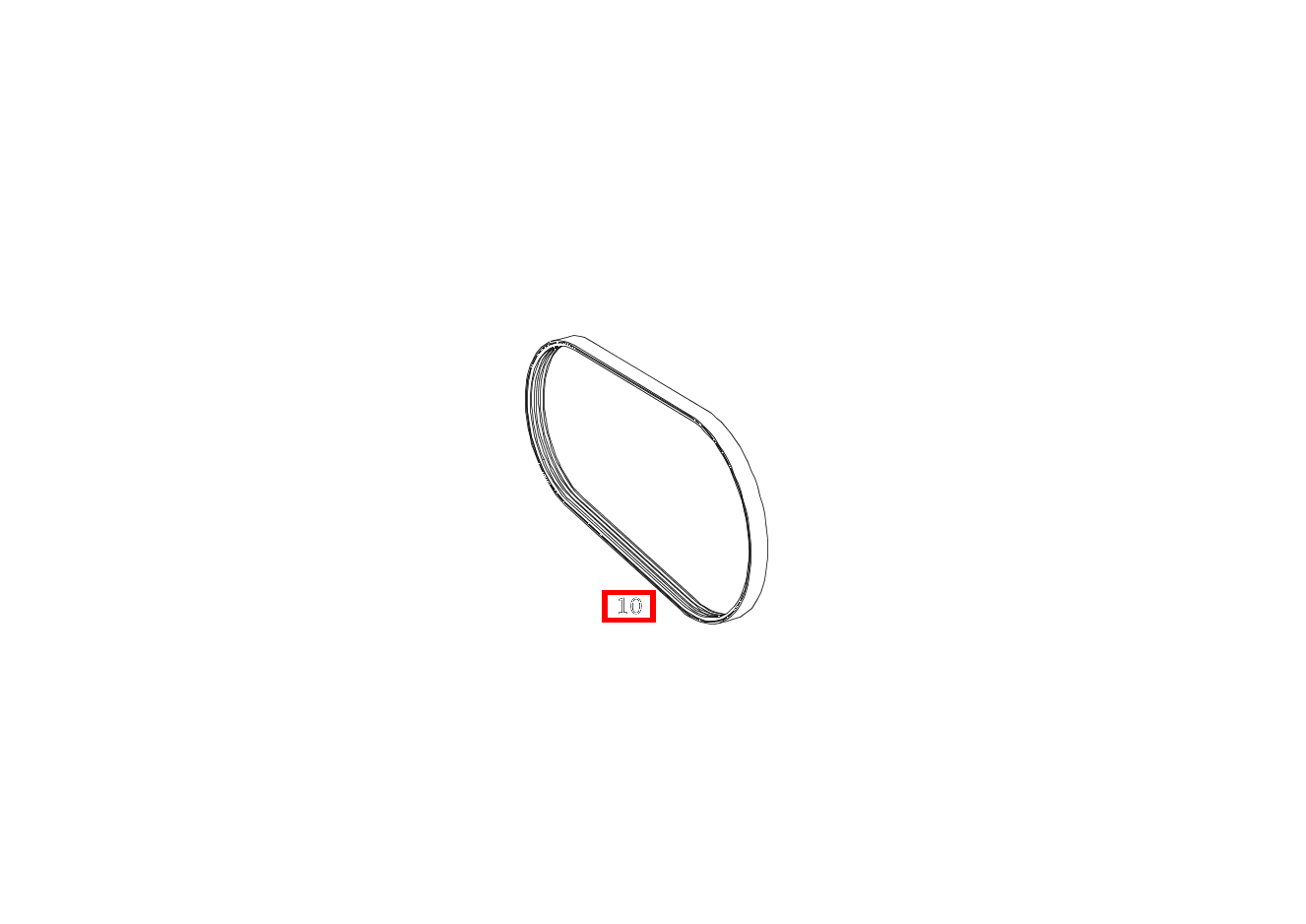 Keilriemen 24.92 X 2420 CLK DTM AMG 5,5 L 209