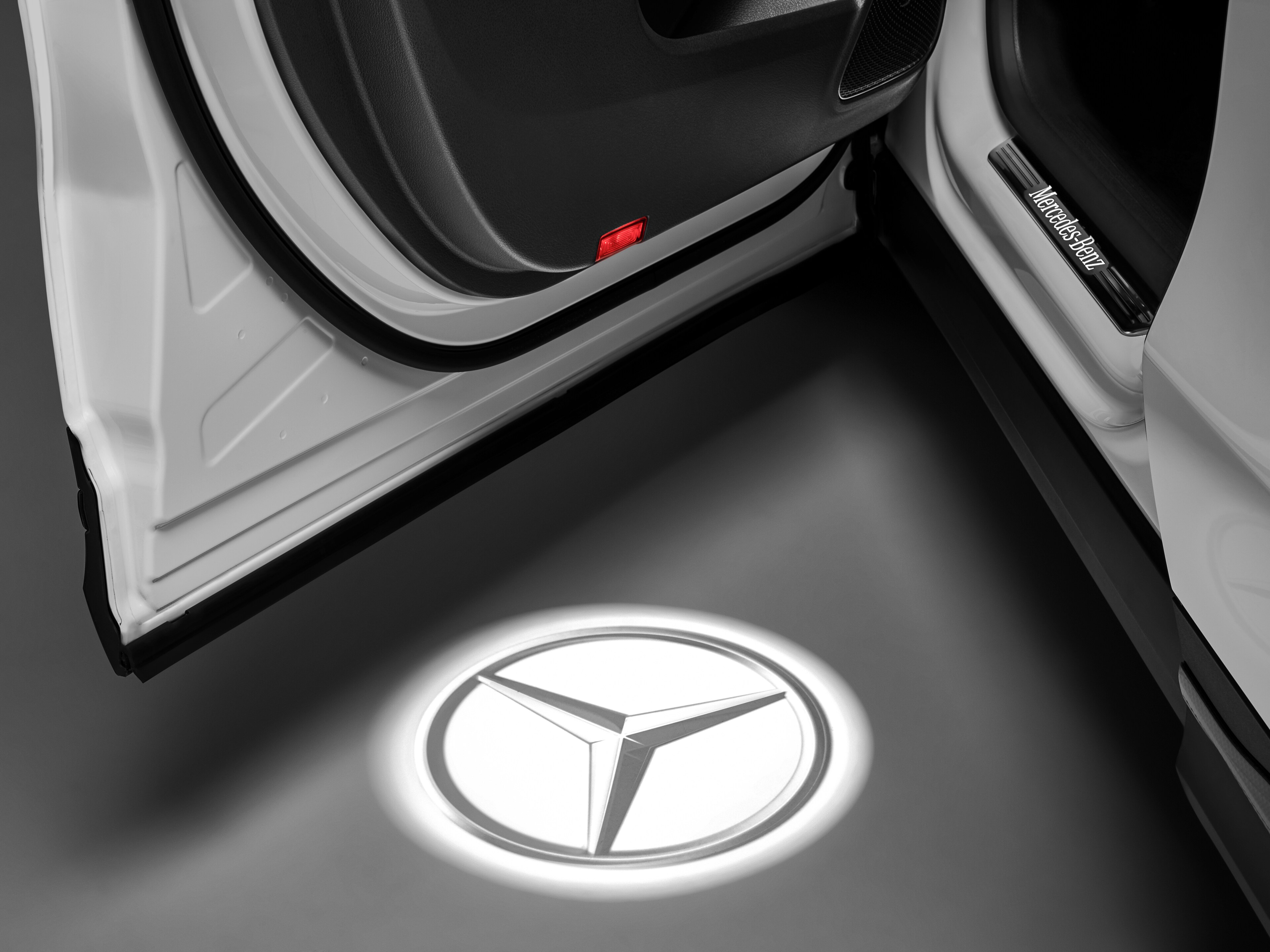 LED Logoprojektor, Mercedes Stern
