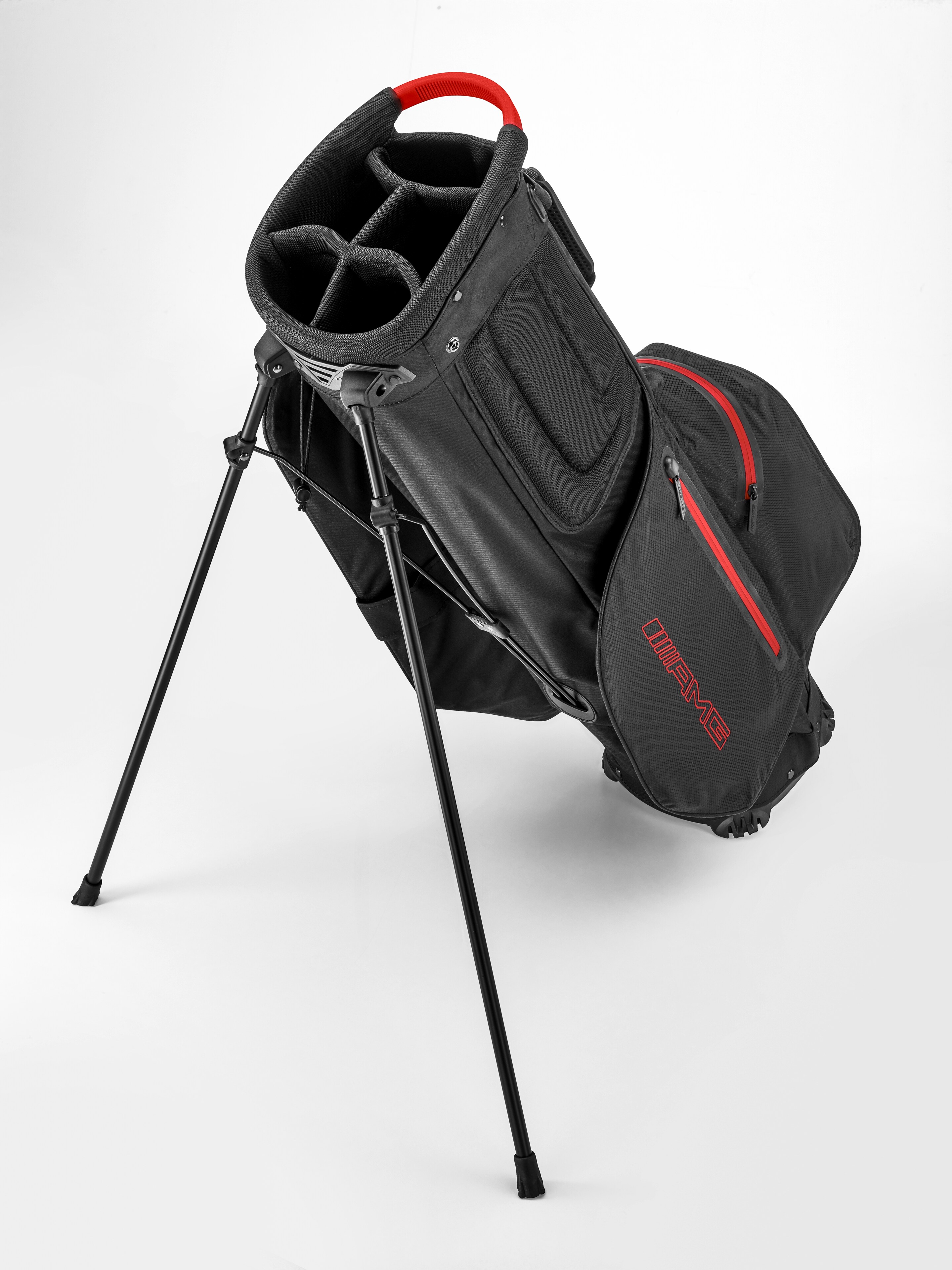 Mercedes-Benz - AMG Golf-Standbag schwarz/rot