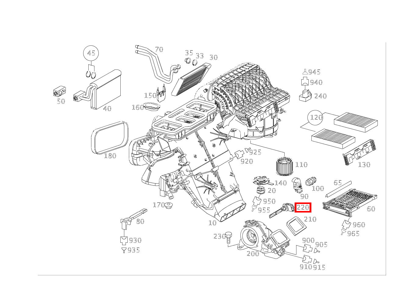 Temperatursensor GEBLAESE GL 500 4MATIC Off-Roader 164