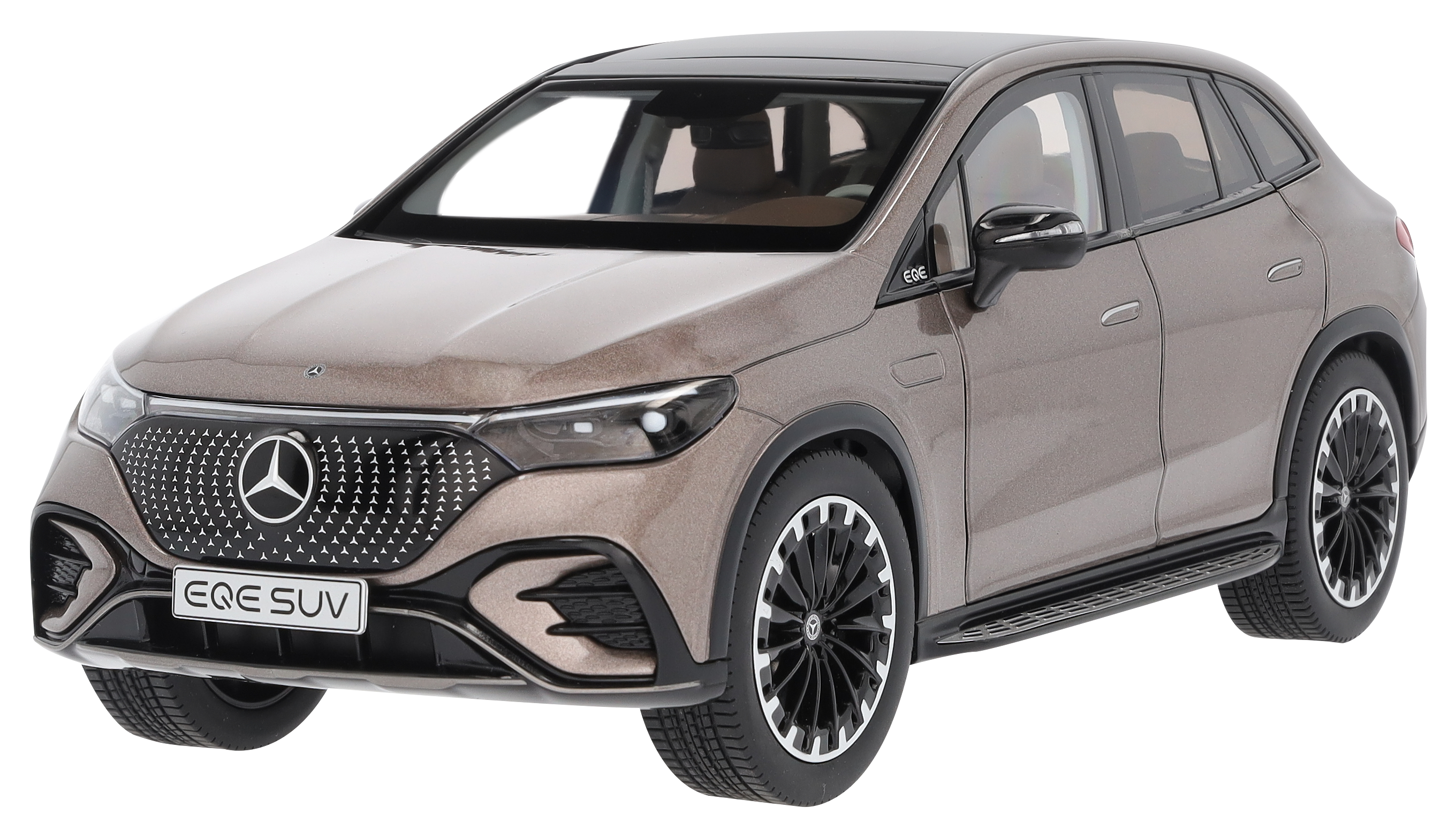 EQE SUV, AMG Line, X294 samtbraun, NZG, 1:18