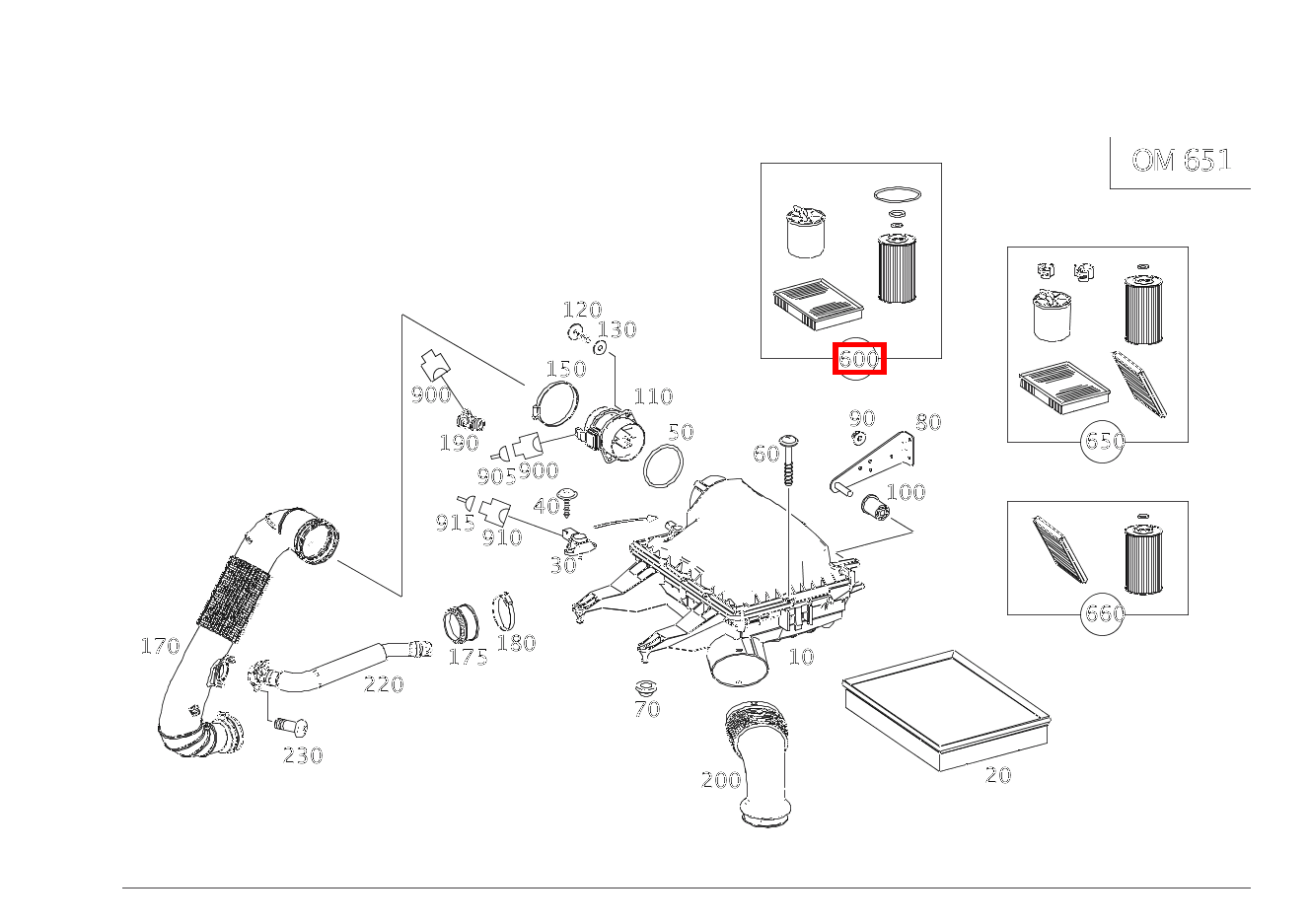 Teilesatz Filtereinsatz Teilesatz 906 Teilesatz Filtereinsatz Teilesatz 906
