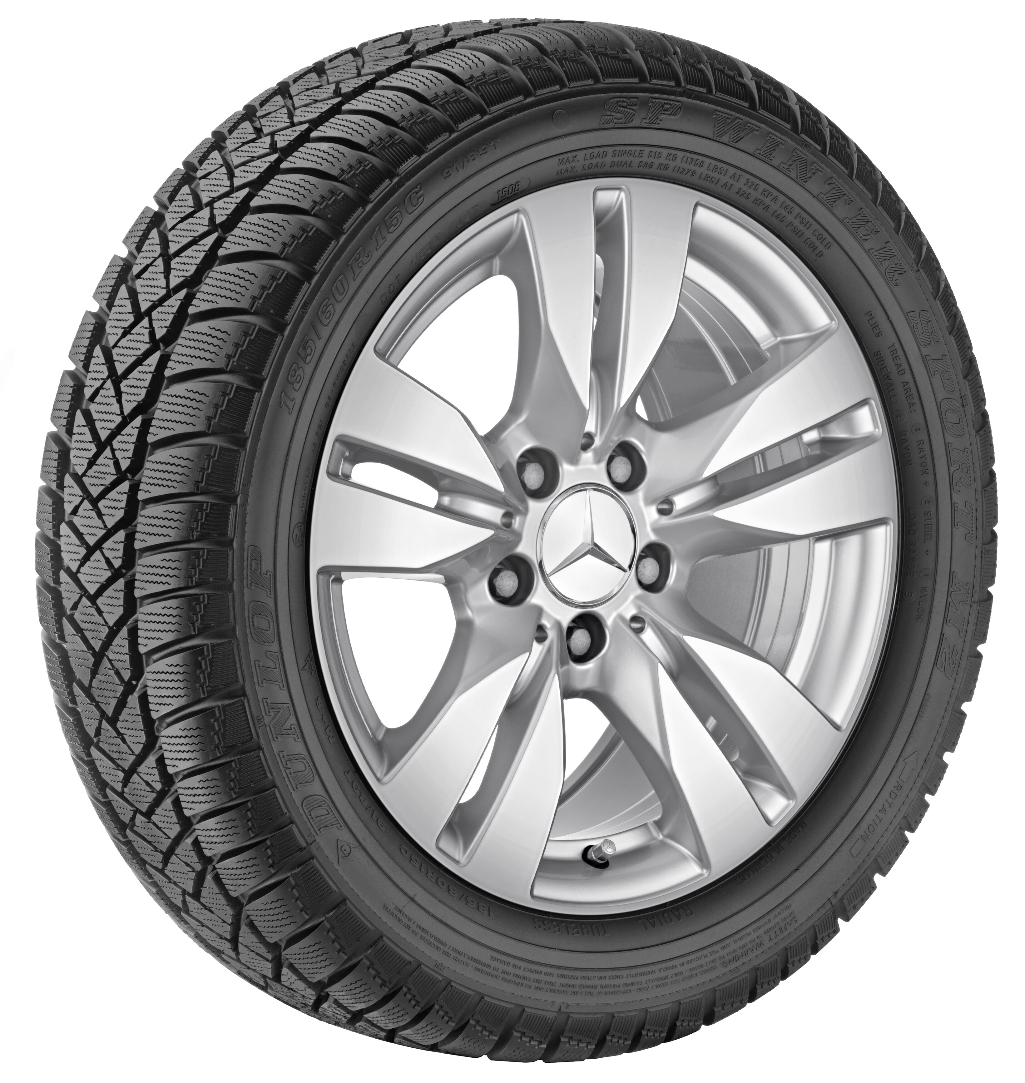 MB 5-Doppelspeichen-Rad, 16 Zoll